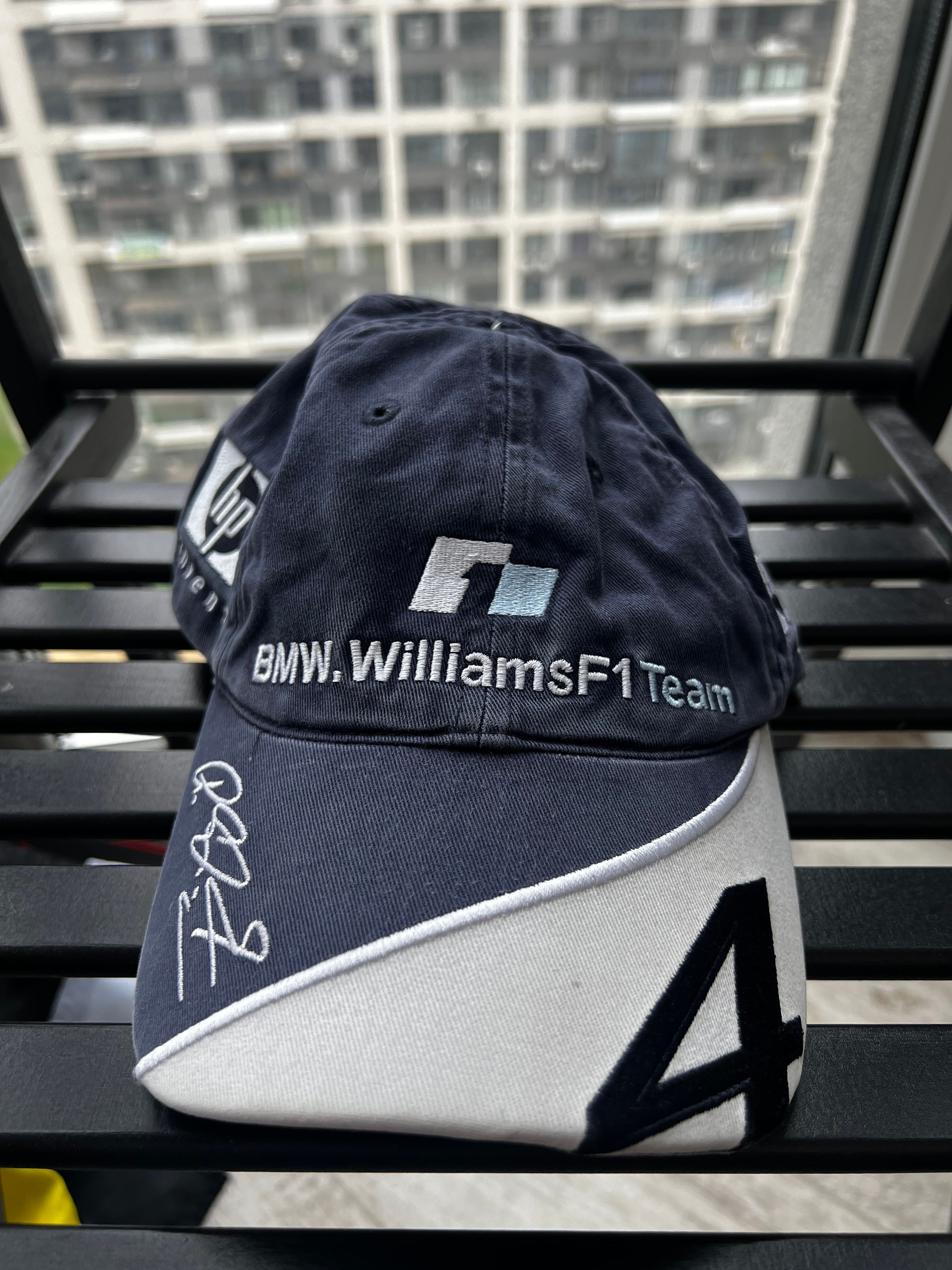 Pre-owned Bmw X Racing Vintage Bmw Williams F1 Team Cap Hat Racing In Blue