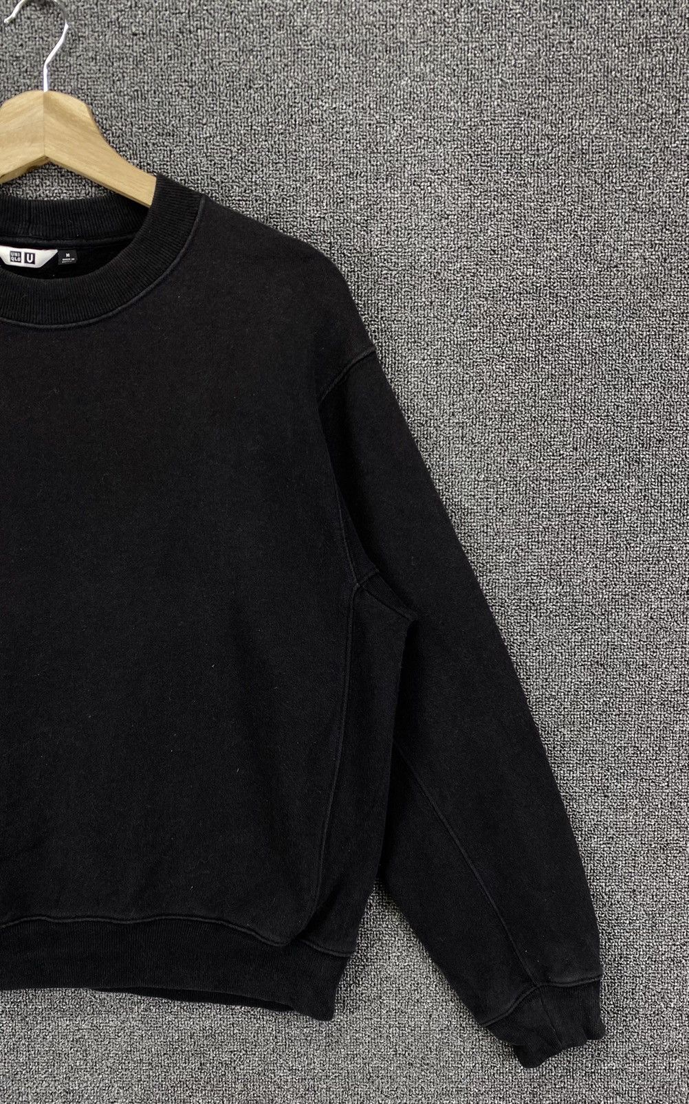 Lemaire × Uniqlo Lemaire x Uniqlo U Black Sweatshirt Size M / US 6-8 / IT 42-44 - 4 Thumbnail
