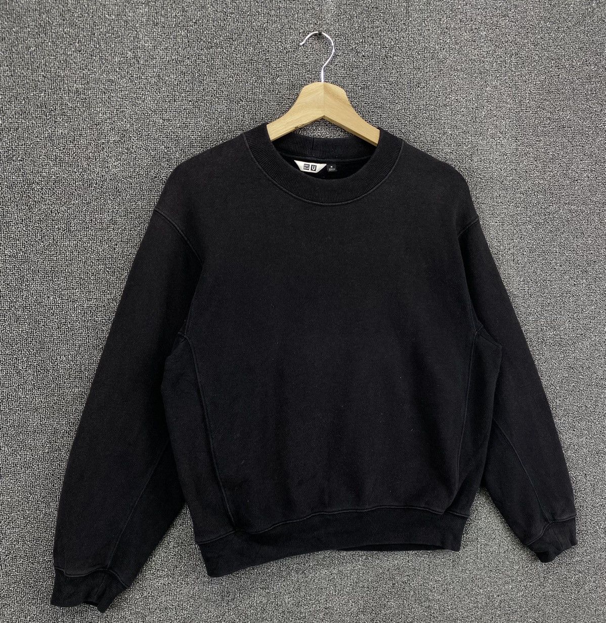Lemaire × Uniqlo Lemaire x Uniqlo U Black Sweatshirt Size M / US 6-8 / IT 42-44 - 2 Thumbnail