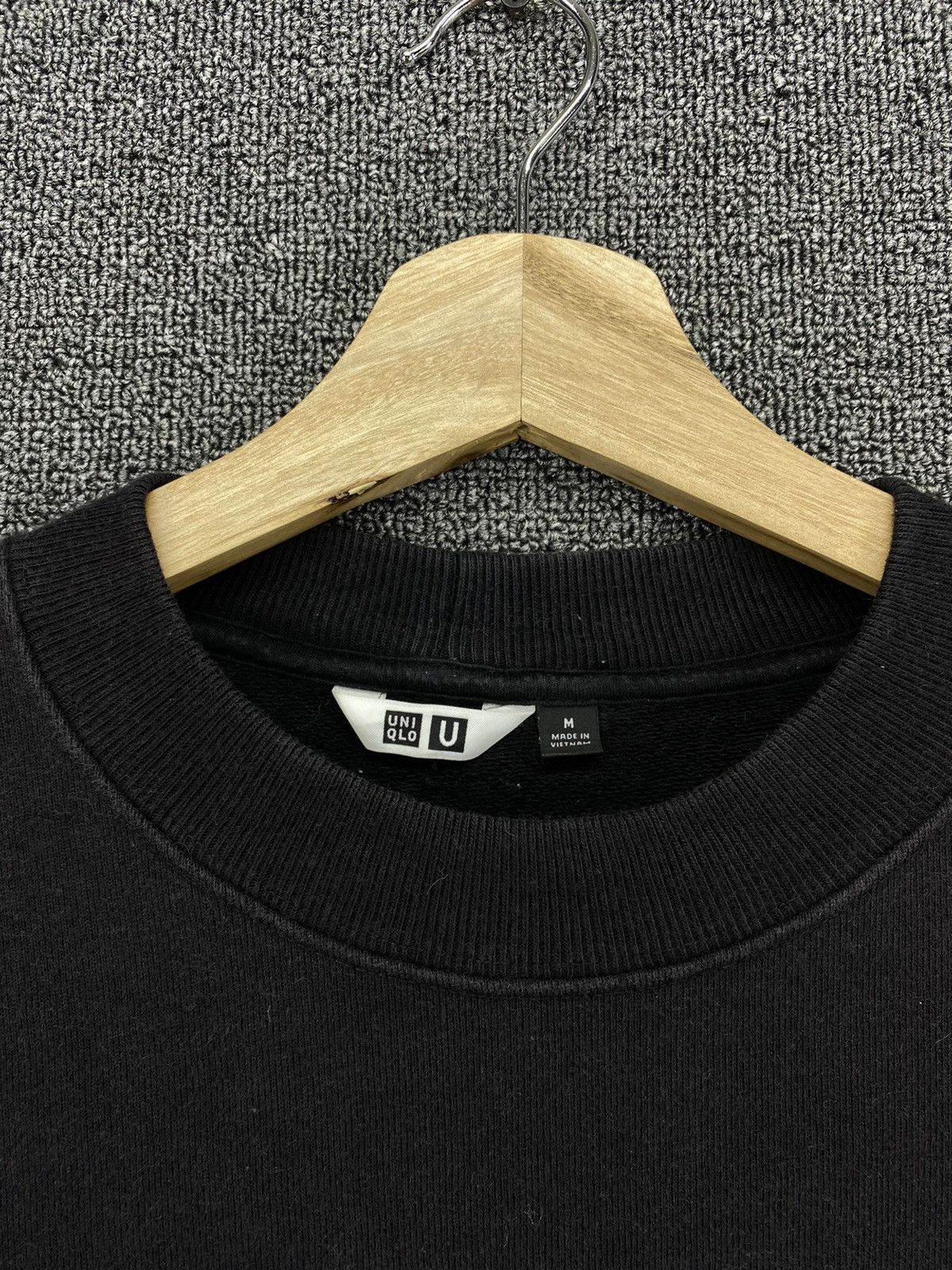 Lemaire × Uniqlo Lemaire x Uniqlo U Black Sweatshirt Size M / US 6-8 / IT 42-44 - 5 Thumbnail
