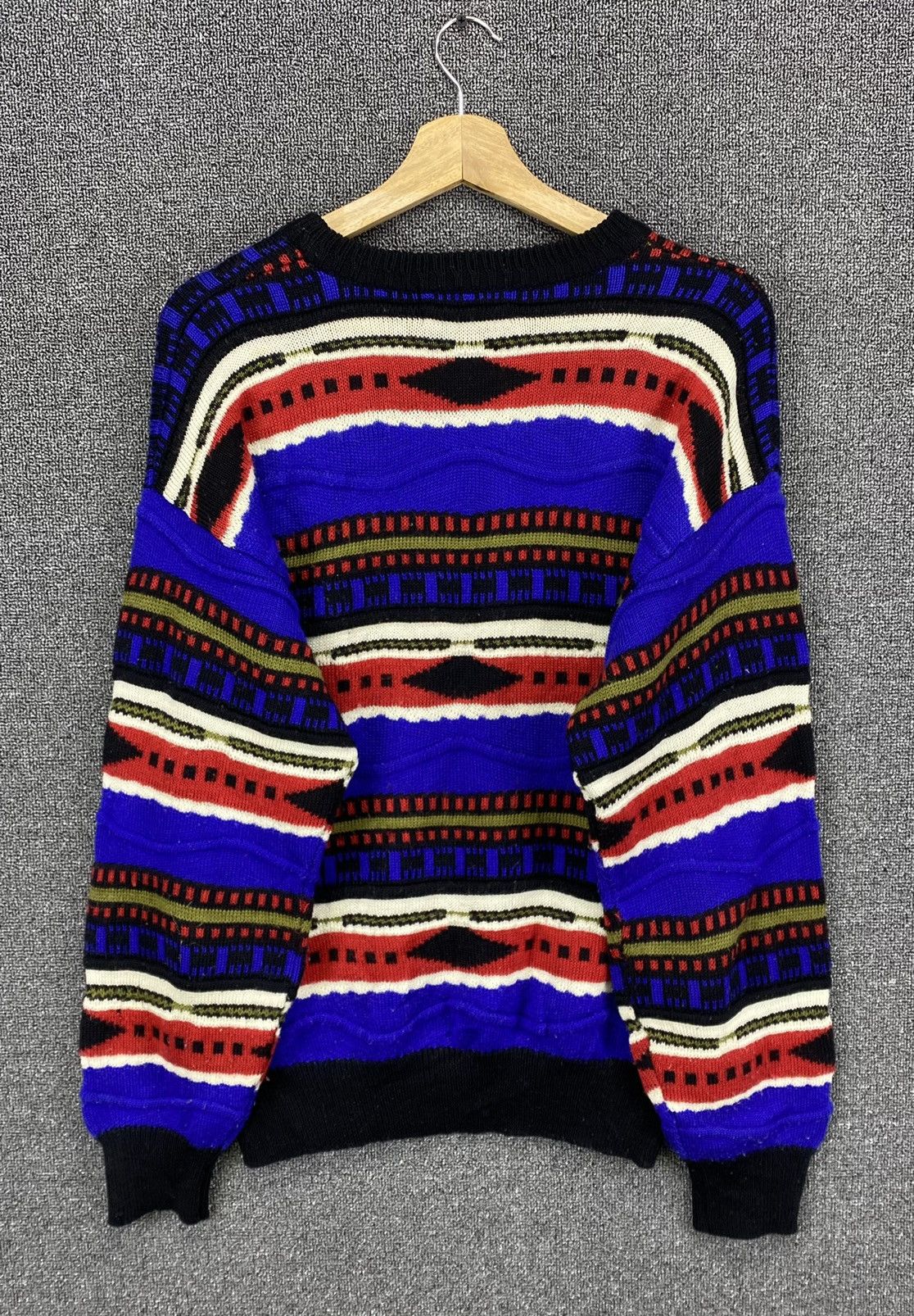 Coogi Vintage Sanro Life Coogi Style Cable Knit Sweater Size US L / EU 52-54 / 3 - 9 Thumbnail