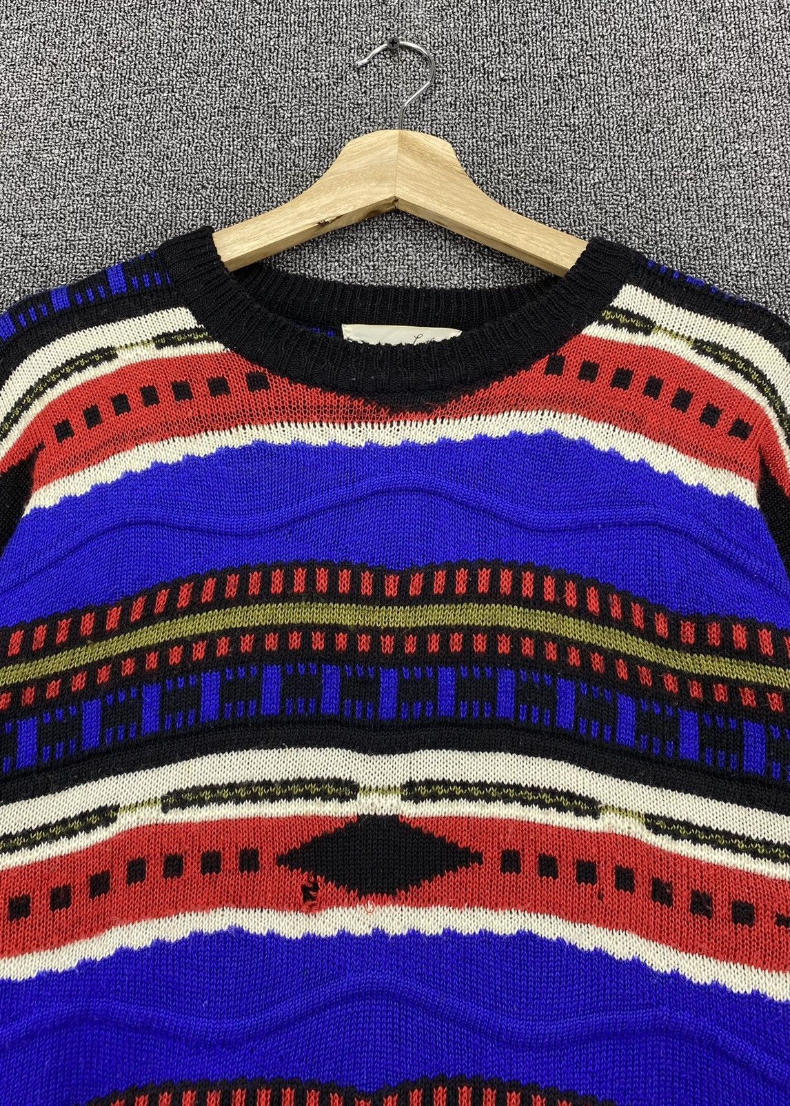Coogi Vintage Sanro Life Coogi Style Cable Knit Sweater Size US L / EU 52-54 / 3 - 5 Thumbnail