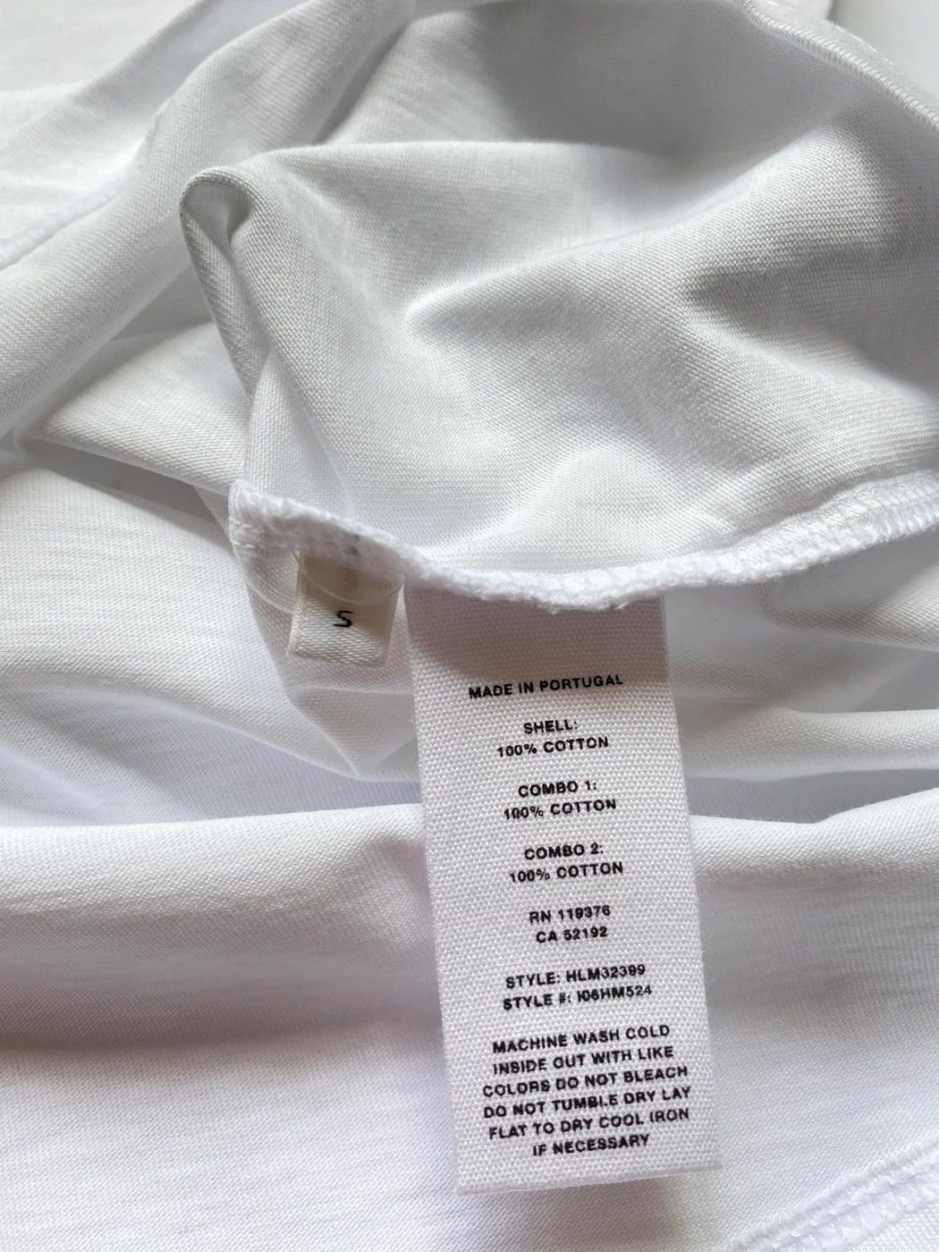 Helmut Lang ⚡️QUICK SALE⚡️ Helmut Lang White T-Shirt with Yellow Stripe Size US S / EU 44-46 / 1 - 4 Thumbnail