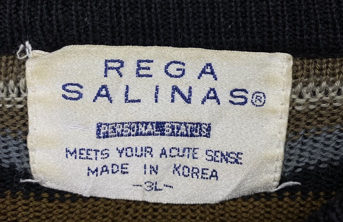 Coogi Vintge Rega Salinas Coogi Style Cable Knit Sweater Size US L / EU 52-54 / 3 - 6 Thumbnail