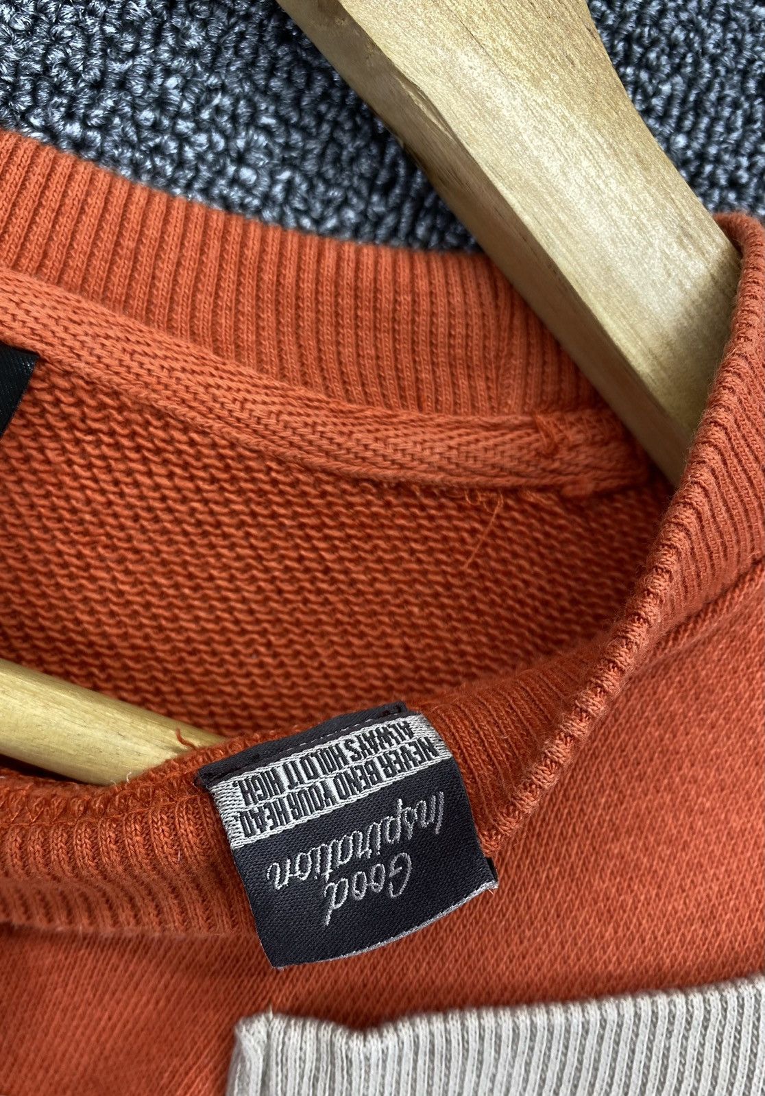 GU × Maison MIHARA YASUHIRO Miharayasuhuro x GU Good Inspiration 2Tone Rare Sweatshirt Size US S / EU 44-46 / 1 - 9 Thumbnail