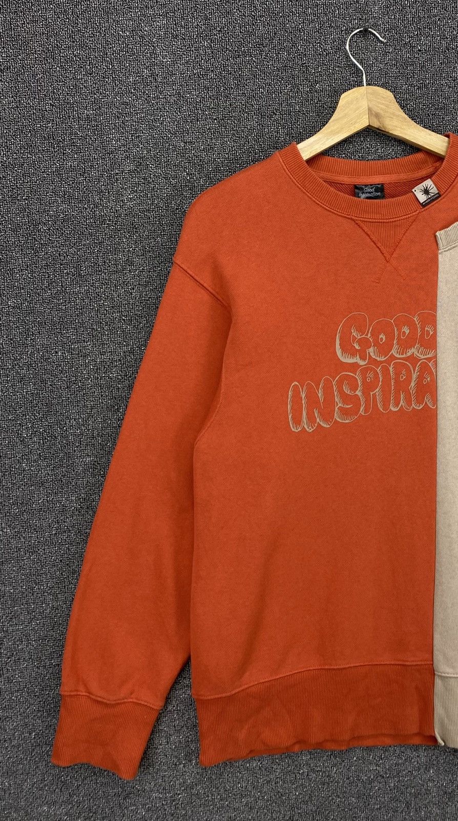 GU × Maison MIHARA YASUHIRO Miharayasuhuro x GU Good Inspiration 2Tone Rare Sweatshirt Size US S / EU 44-46 / 1 - 3 Thumbnail