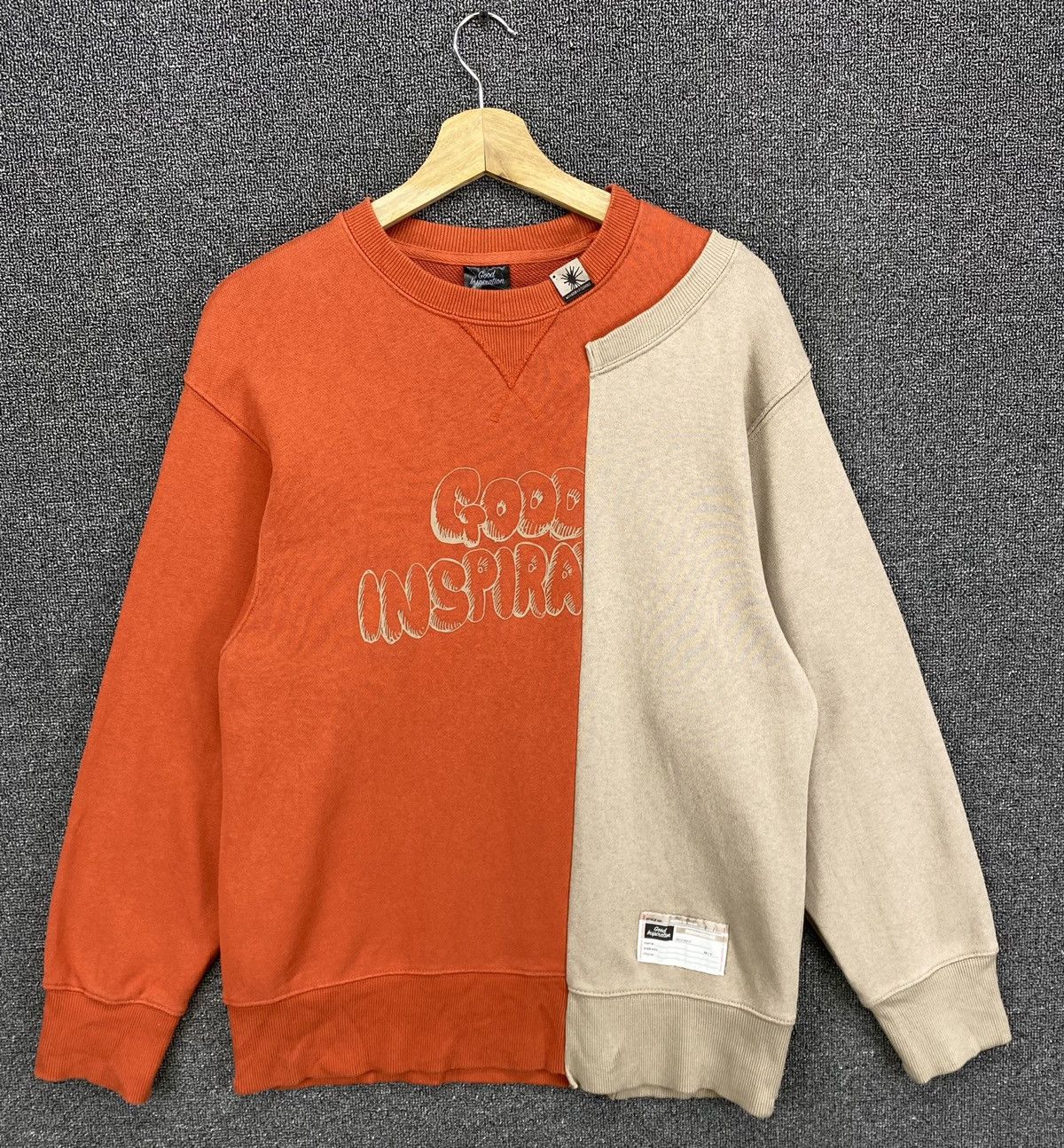 GU × Maison MIHARA YASUHIRO Miharayasuhuro x GU Good Inspiration 2Tone Rare Sweatshirt Size US S / EU 44-46 / 1 - 13 Thumbnail