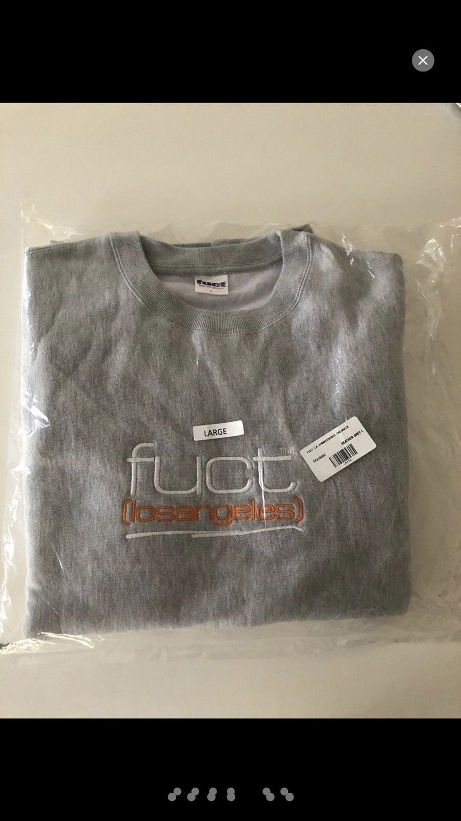 FUCT × Fuck The Population Fuct LA Embroidered Sweatshirt Large Los Angeles Cali Size US L / EU 52-54 / 3 - 4 Thumbnail