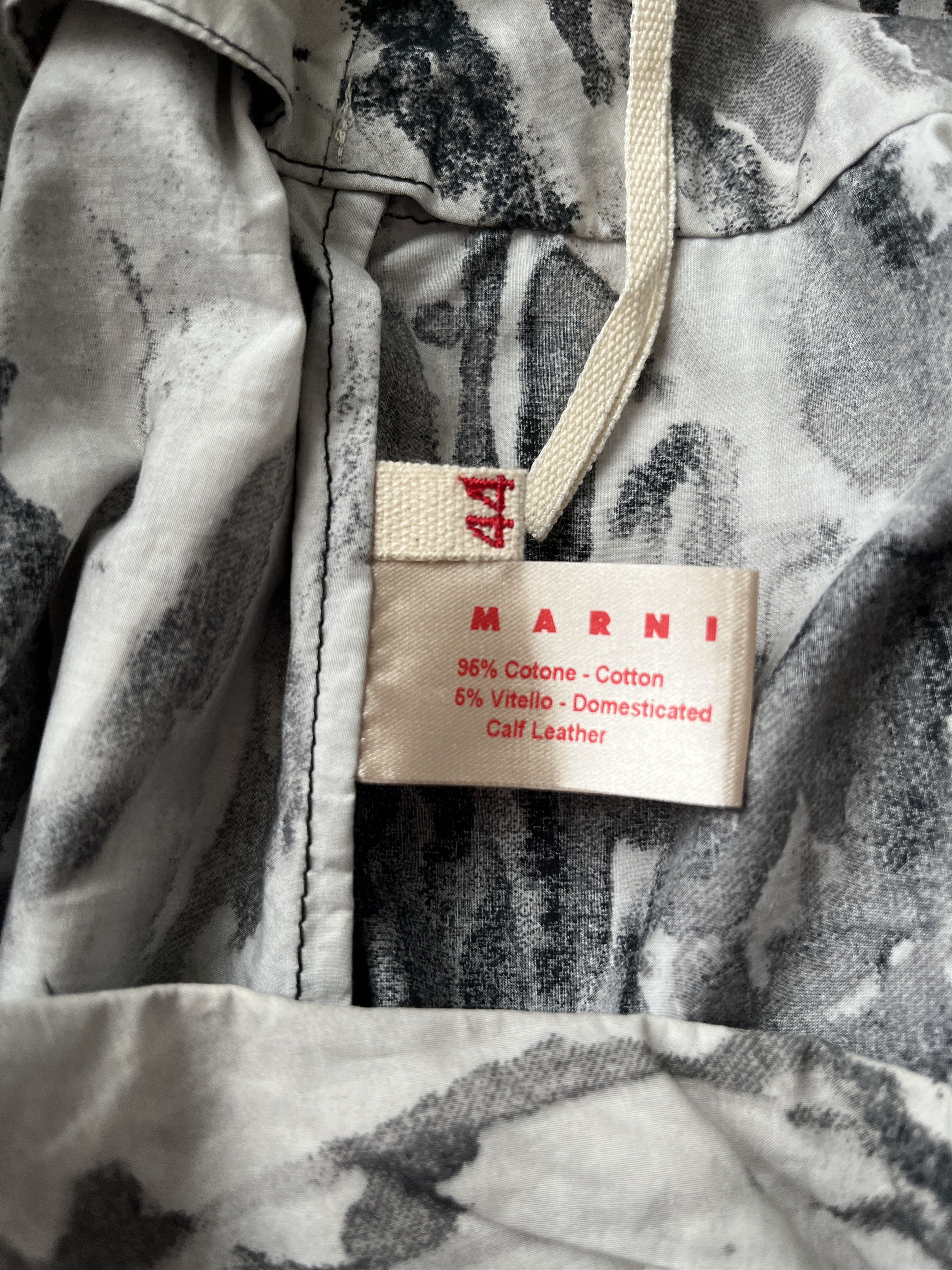 Marni ⚡️QUICK SALE⚡️Marni Black & Off-White Patterned Skirt & Belt Size 30" / US 8 / IT 44 - 5 Thumbnail