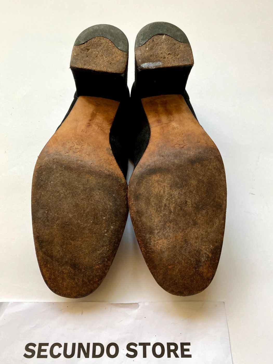 Ann Demeulemeester ⚡️QUICK SALE⚡️ Ann Demeulemeester Black Low Boots Heel Size US 8 / IT 38 - 5 Thumbnail