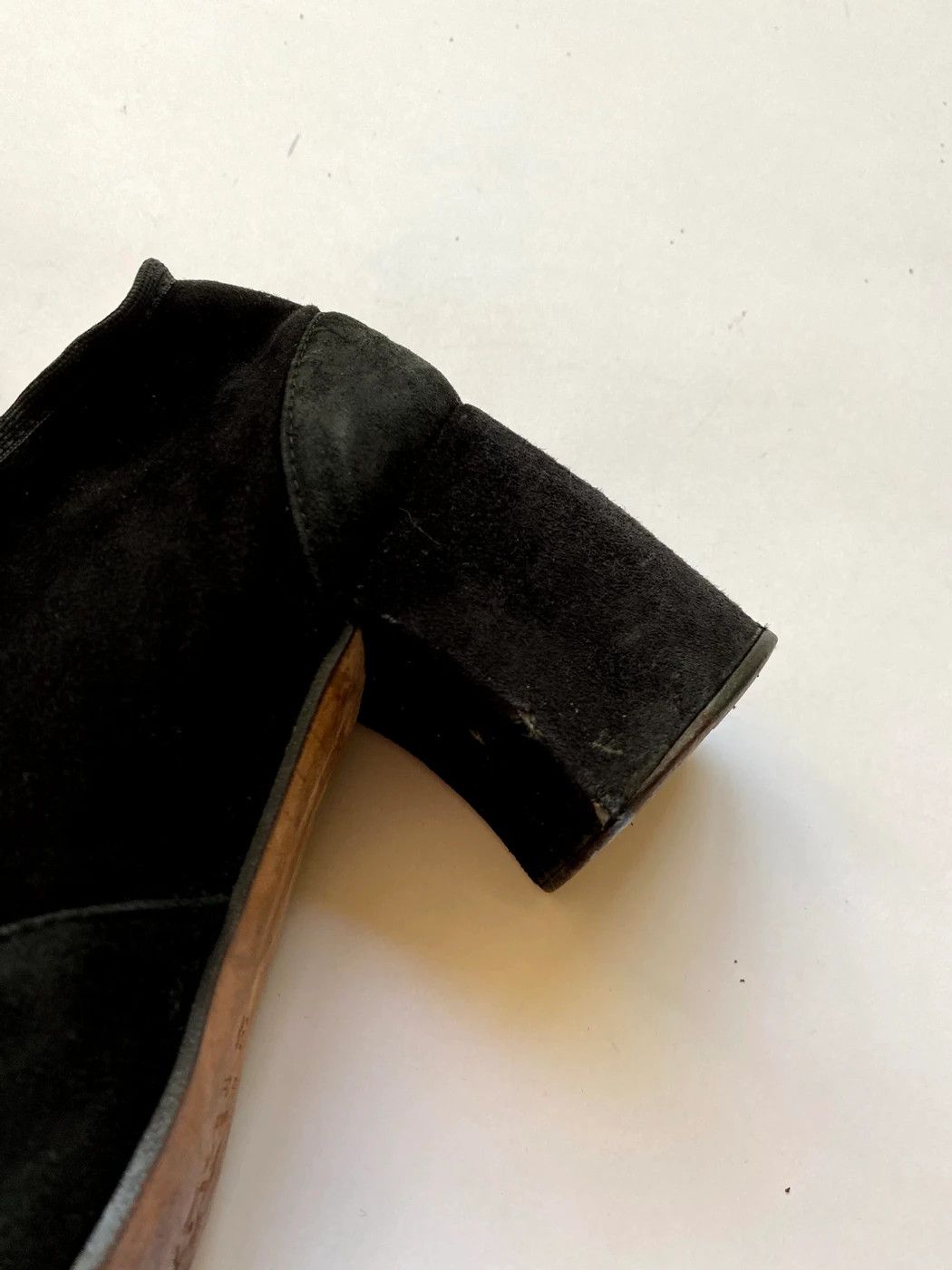 Ann Demeulemeester ⚡️QUICK SALE⚡️ Ann Demeulemeester Black Low Boots Heel Size US 8 / IT 38 - 8 Thumbnail