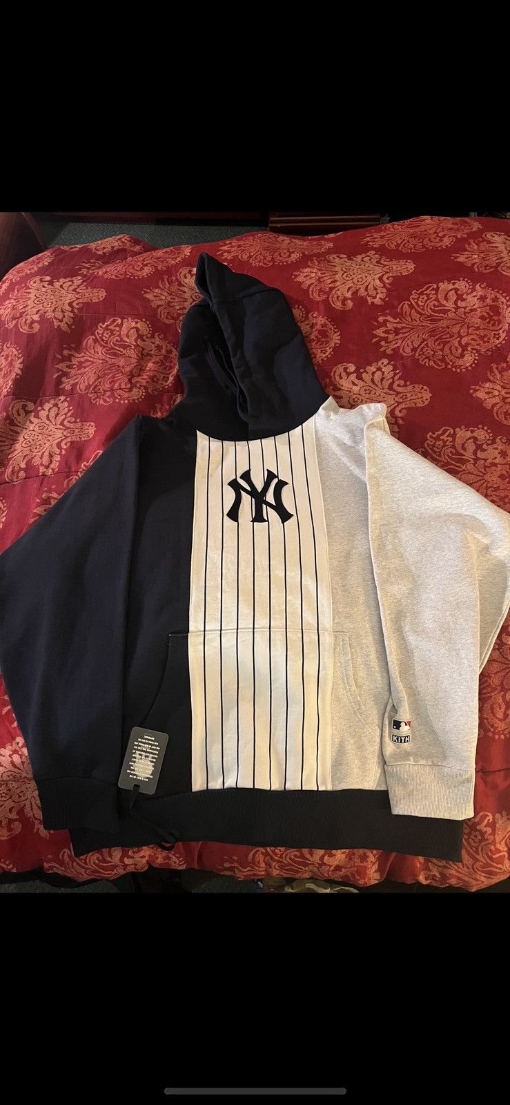 image of Kith X New York Yankees Hoodie Size Xxl! Never Worn W/ Tags! in Grey, Men's