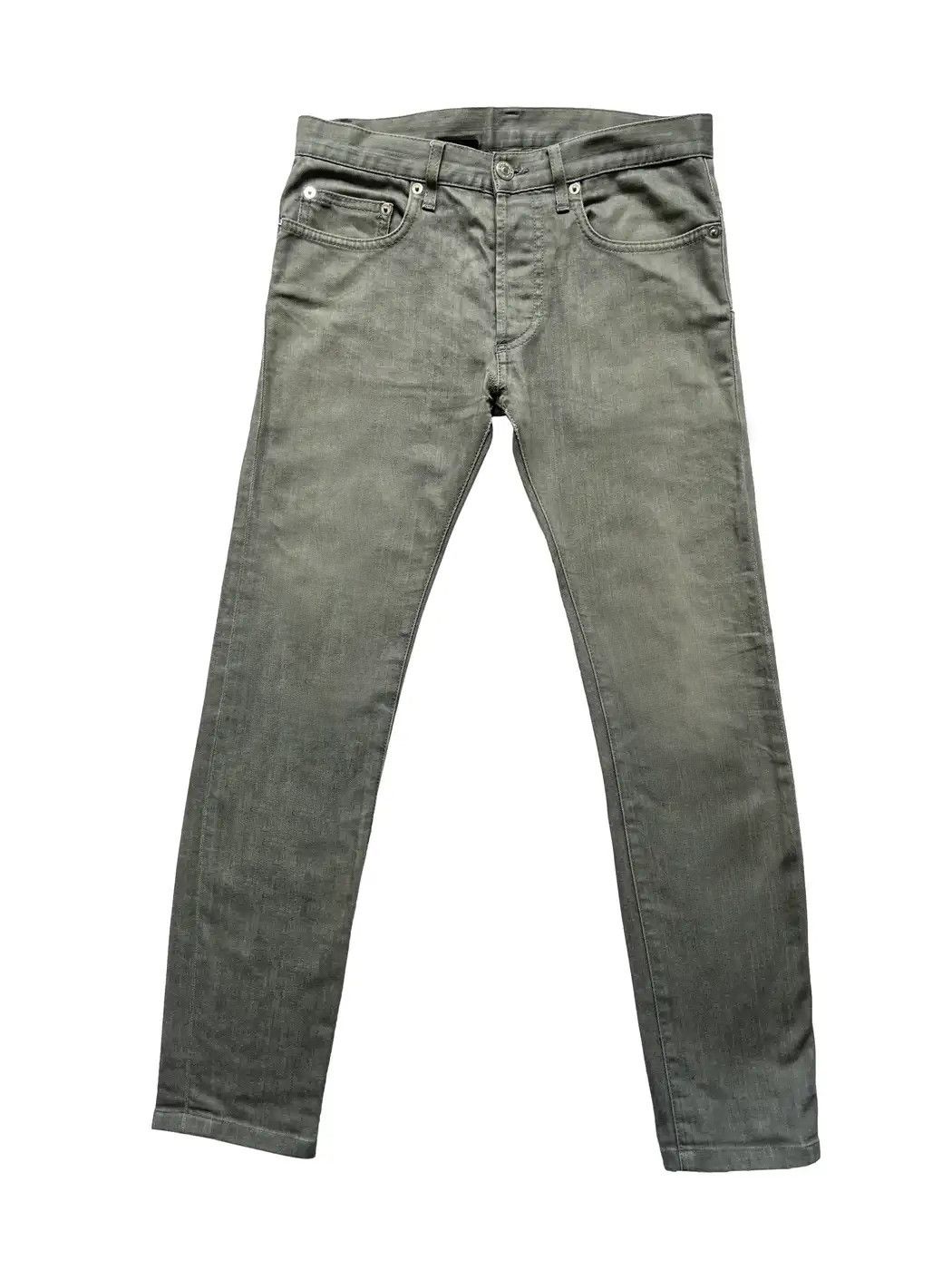 Pre-owned Dior X Hedi Slimane Dior By Hedi Slimane Grey Jeans Pants