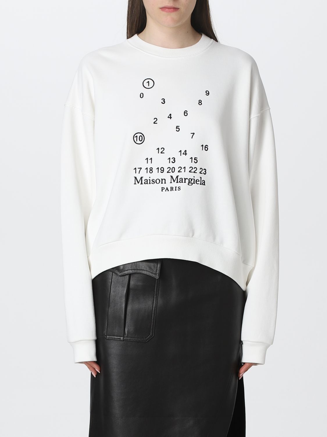 Maison Margiela - Woman - White - Sweatshirt