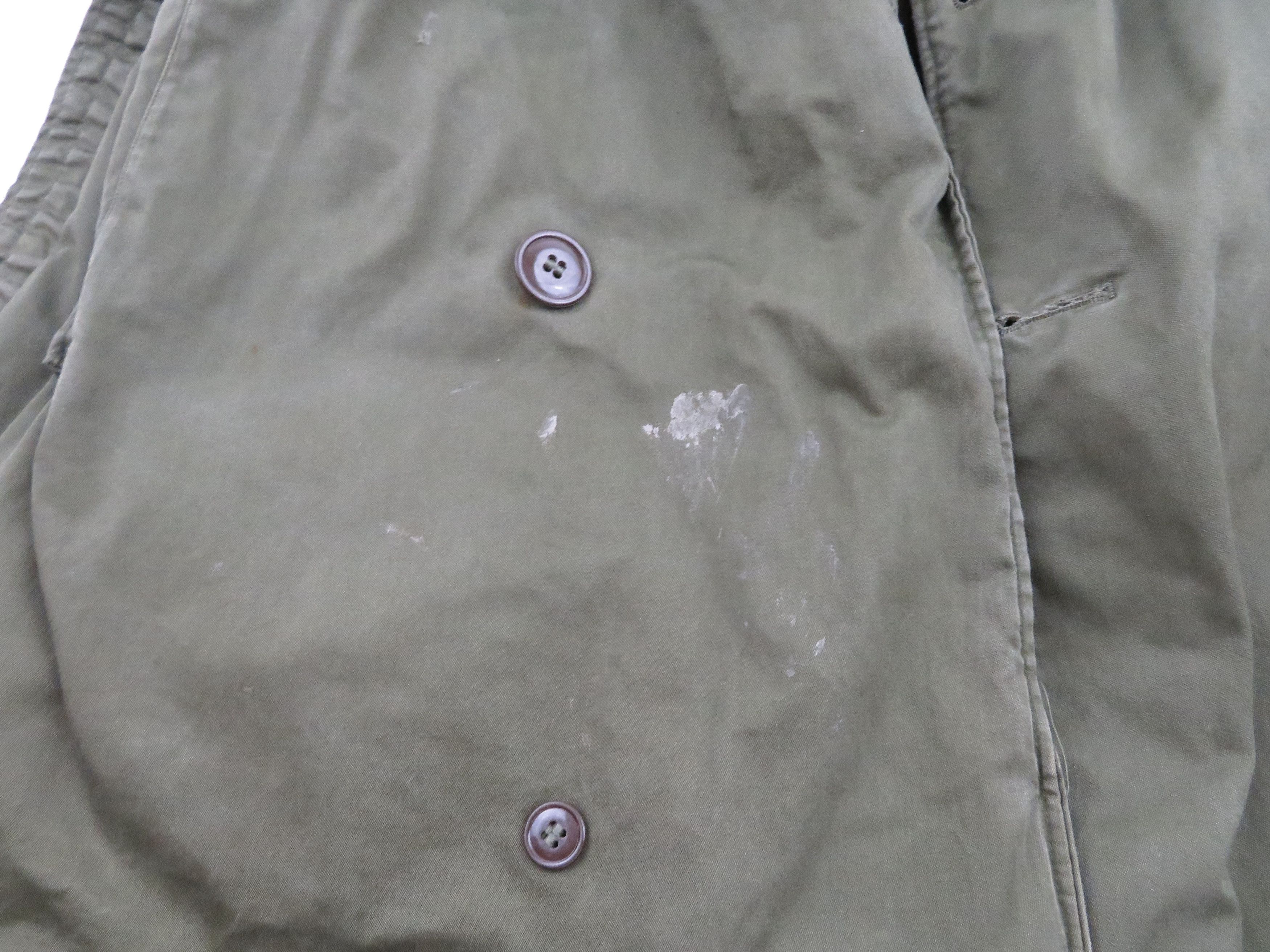 Other Vintage 50s Army OG-107 Coat Jacket Medium Belted Overcoat Size US M / EU 48-50 / 2 - 6 Thumbnail