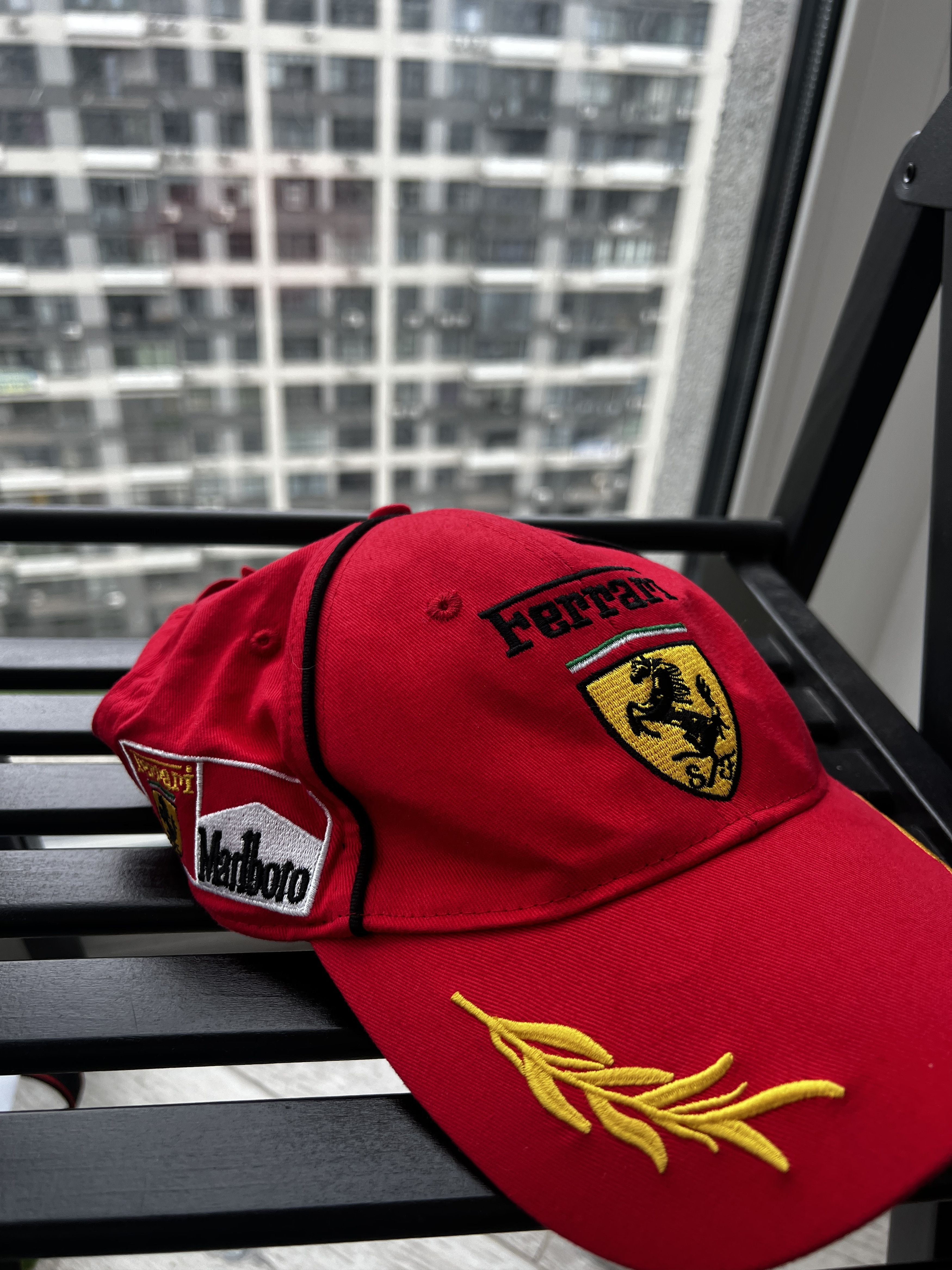 Ferrari × Marlboro Vintage Marlboro Ferrari Racing Cap Size ONE SIZE - 4 Thumbnail