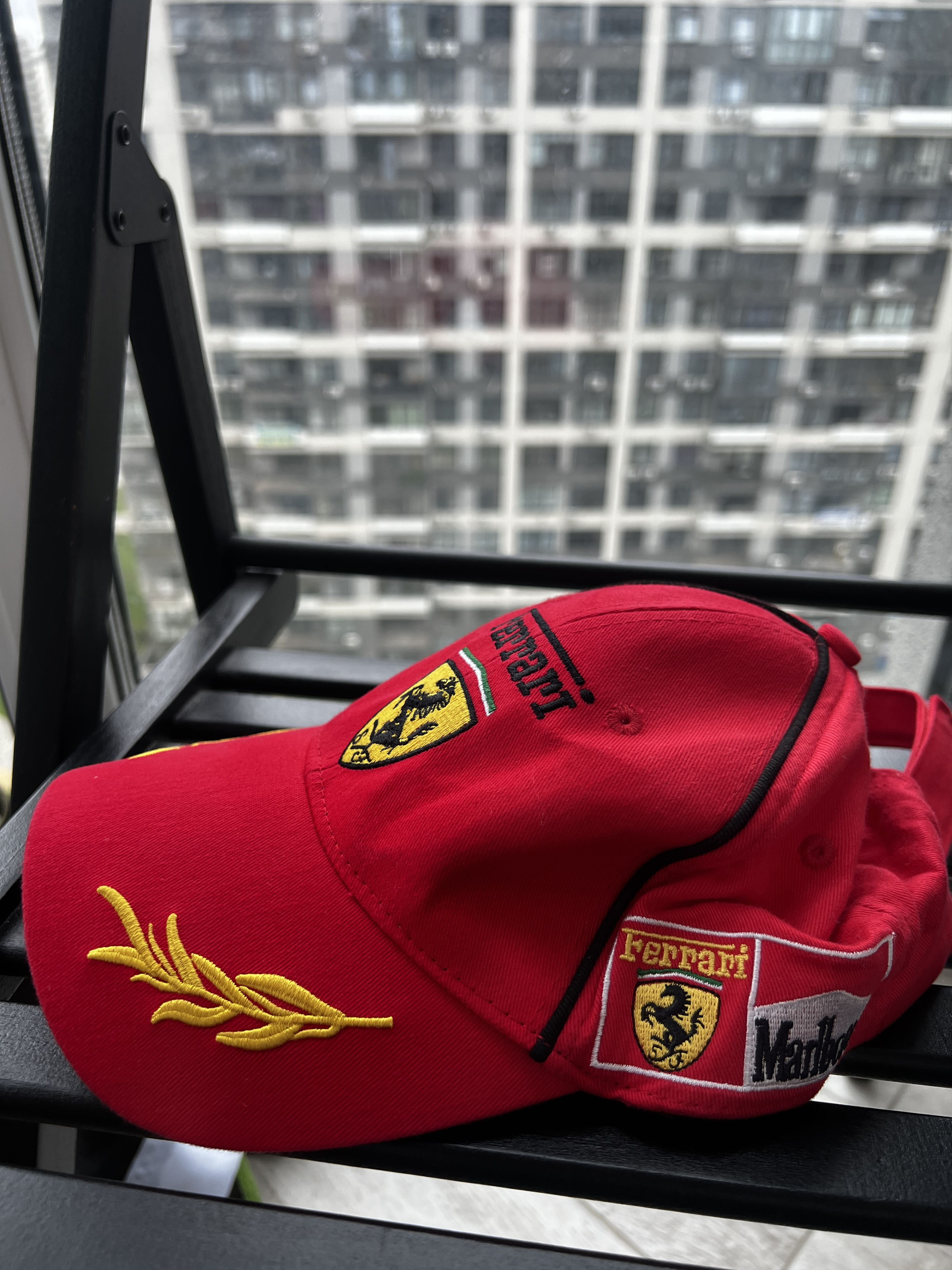 Ferrari × Marlboro Vintage Marlboro Ferrari Racing Cap Size ONE SIZE - 5 Thumbnail