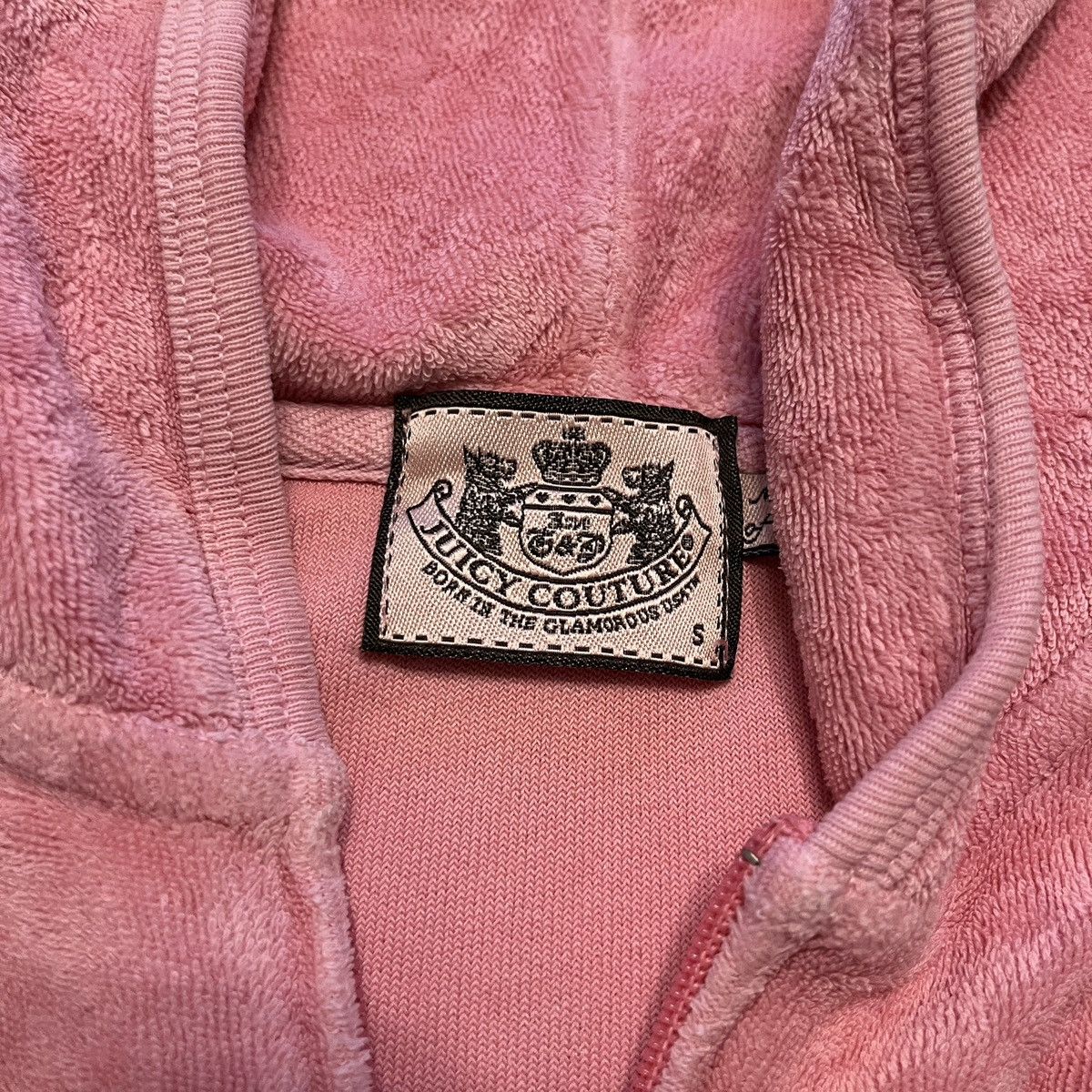 Juicy Couture Juicy Couture pink hoodie zip y2k drip sportswear Size S / US 4 / IT 40 - 3 Thumbnail