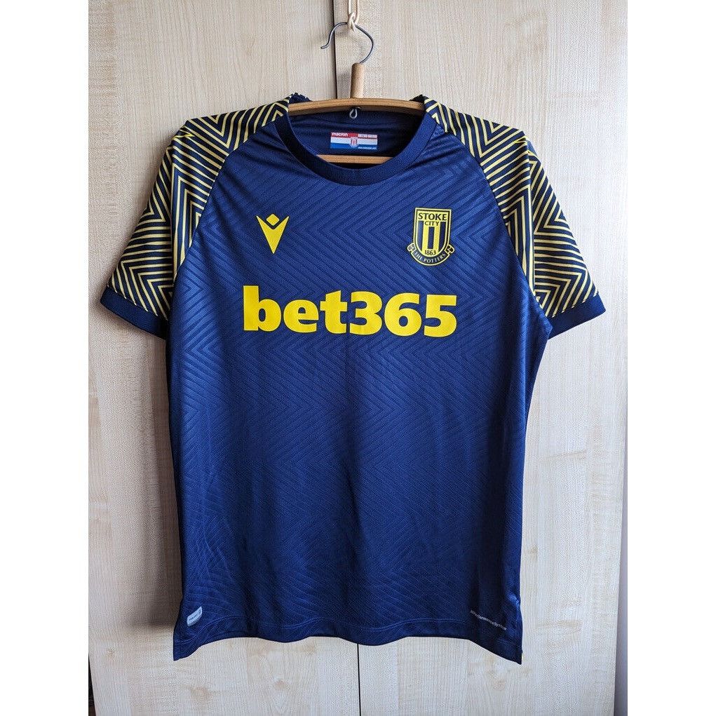 Macron MACRON STOKE CITY 2019/2020 THIRD FOOTBALL SHIRT JERSEY SIZE Size US L / EU 52-54 / 3 - 1 Thumbnail