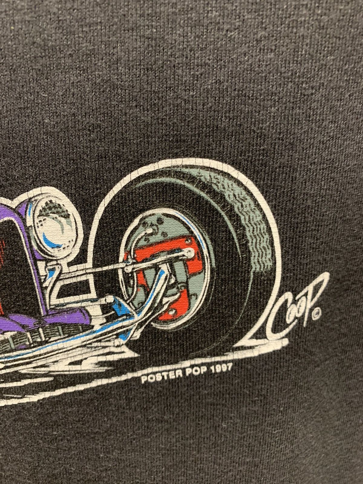 Vintage Poster pop vintage 1997 Xl t-shirt made in Usa Size US XL / EU 56 / 4 - 5 Thumbnail