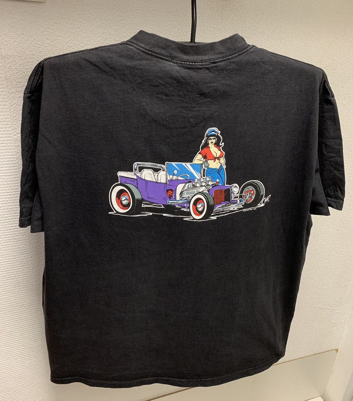 Vintage Poster pop vintage 1997 Xl t-shirt made in Usa Size US XL / EU 56 / 4 - 1 Thumbnail