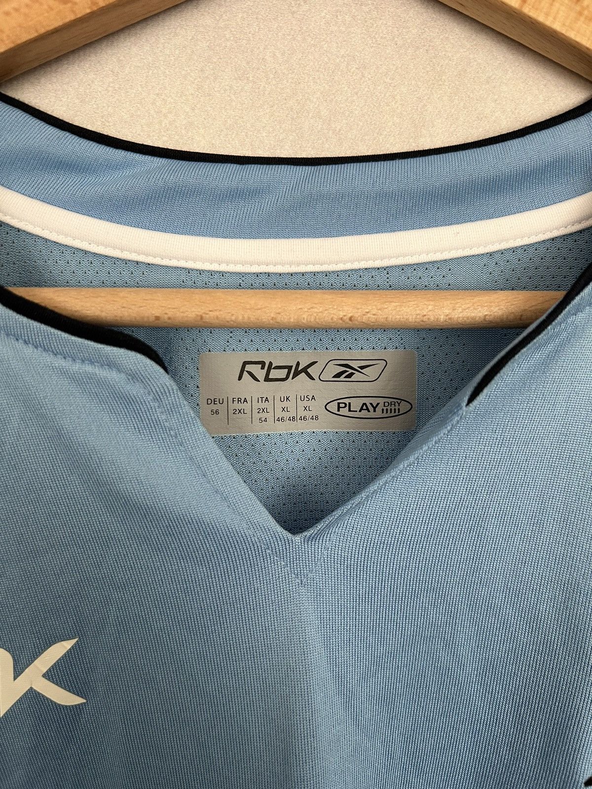 Reebok Vintage Manchester City Reebok Soccer Jersey Football Size US XXL / EU 58 / 5 - 6 Thumbnail
