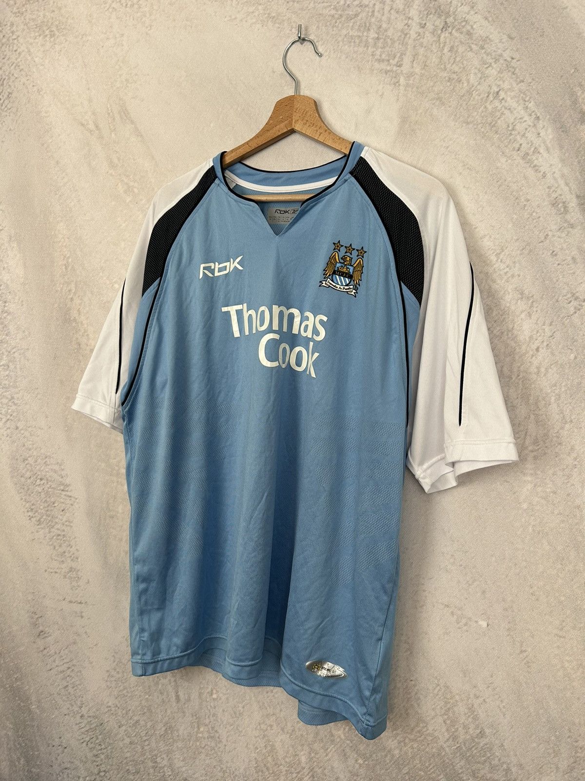 Reebok Vintage Manchester City Reebok Soccer Jersey Football Size US XXL / EU 58 / 5 - 2 Thumbnail