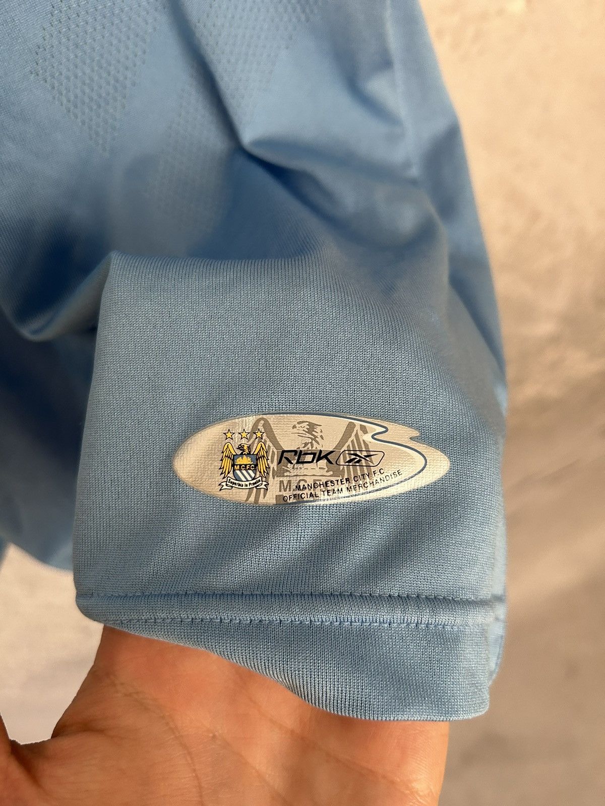 Reebok Vintage Manchester City Reebok Soccer Jersey Football Size US XXL / EU 58 / 5 - 5 Thumbnail