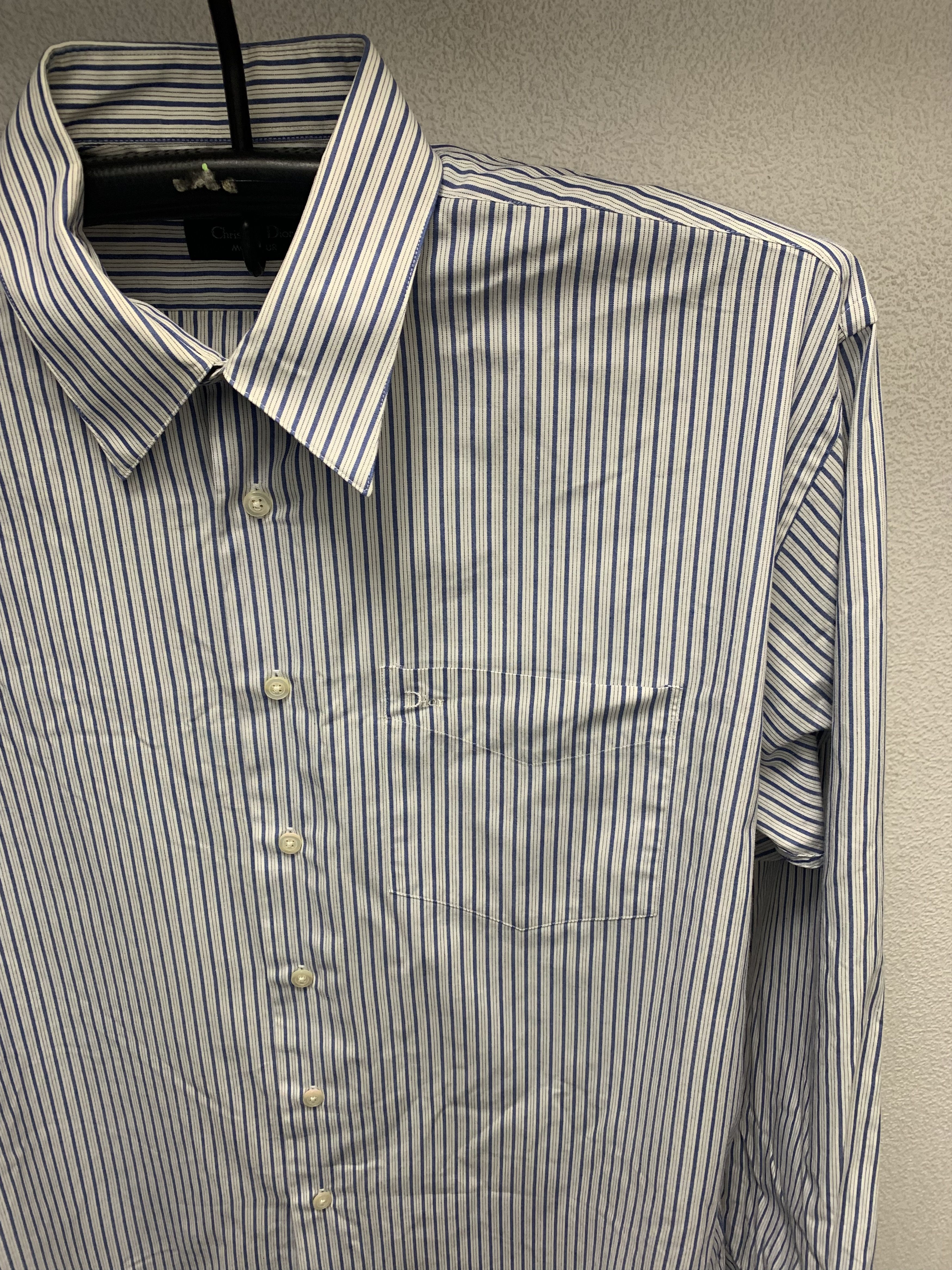 Christian Dior Monsieur Christian Dior longsleeve shirt L size logo in pocket Size US L / EU 52-54 / 3 - 4 Thumbnail