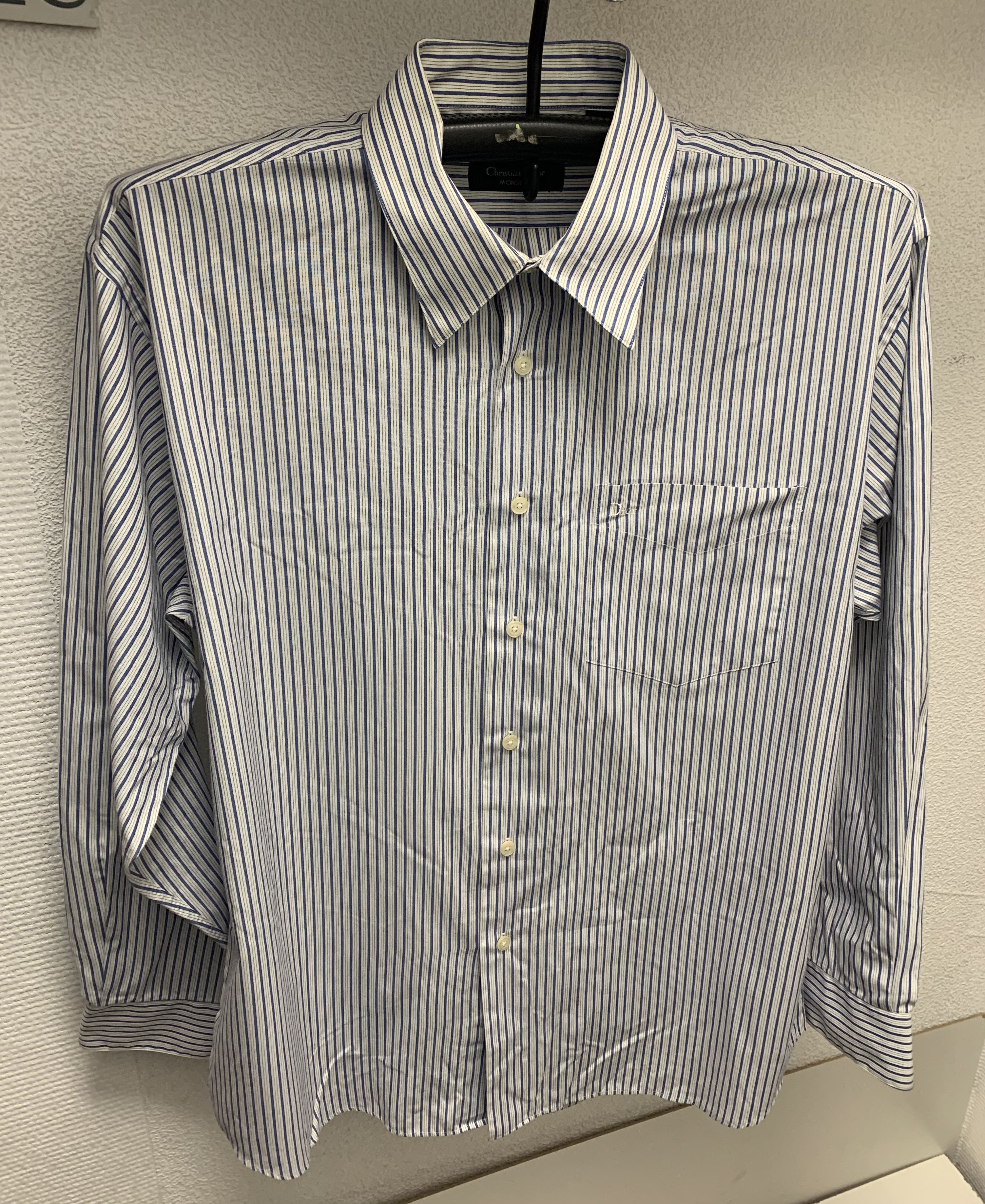 Christian Dior Monsieur Christian Dior longsleeve shirt L size logo in pocket Size US L / EU 52-54 / 3 - 1 Thumbnail