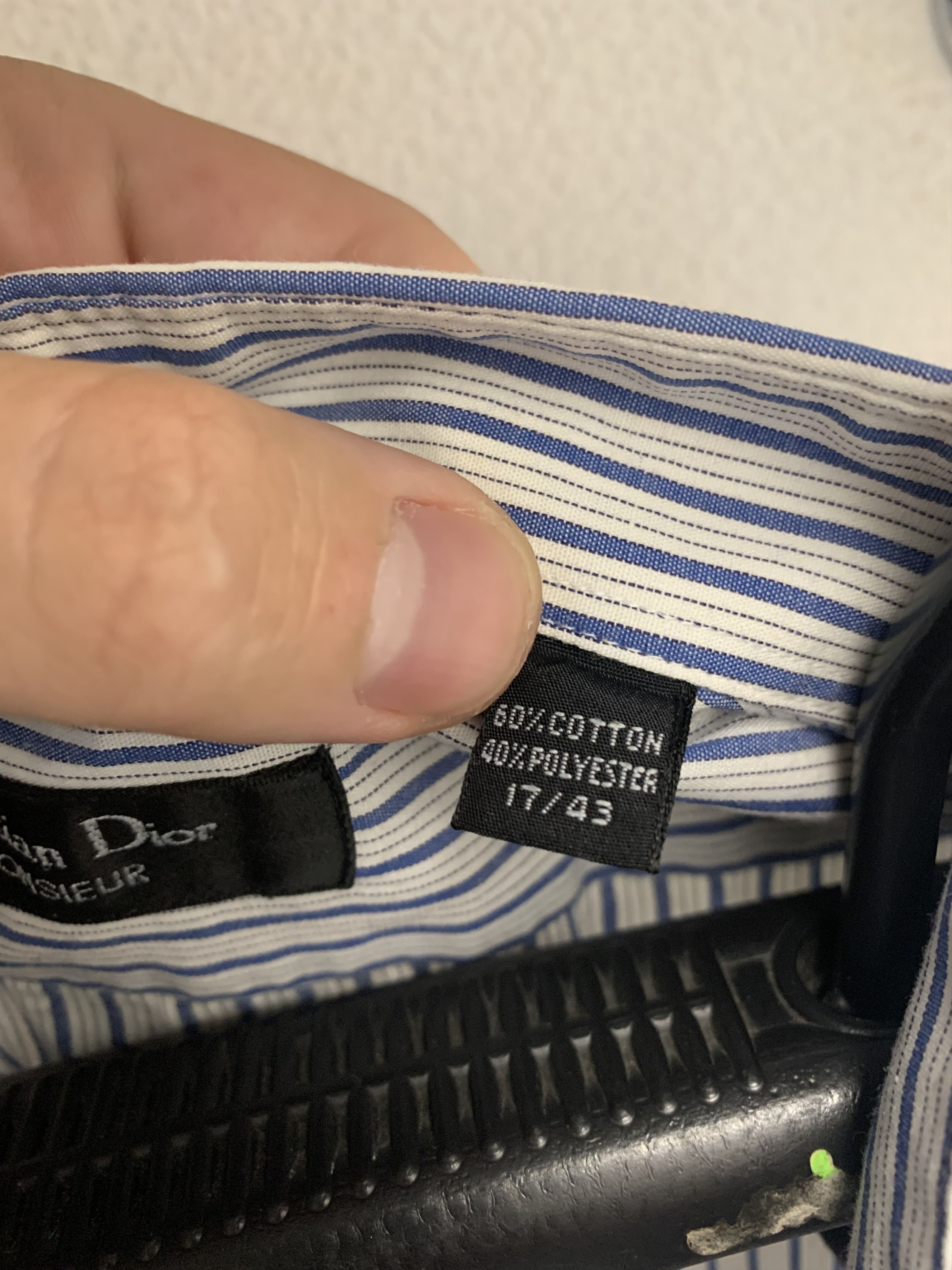 Christian Dior Monsieur Christian Dior longsleeve shirt L size logo in pocket Size US L / EU 52-54 / 3 - 5 Thumbnail