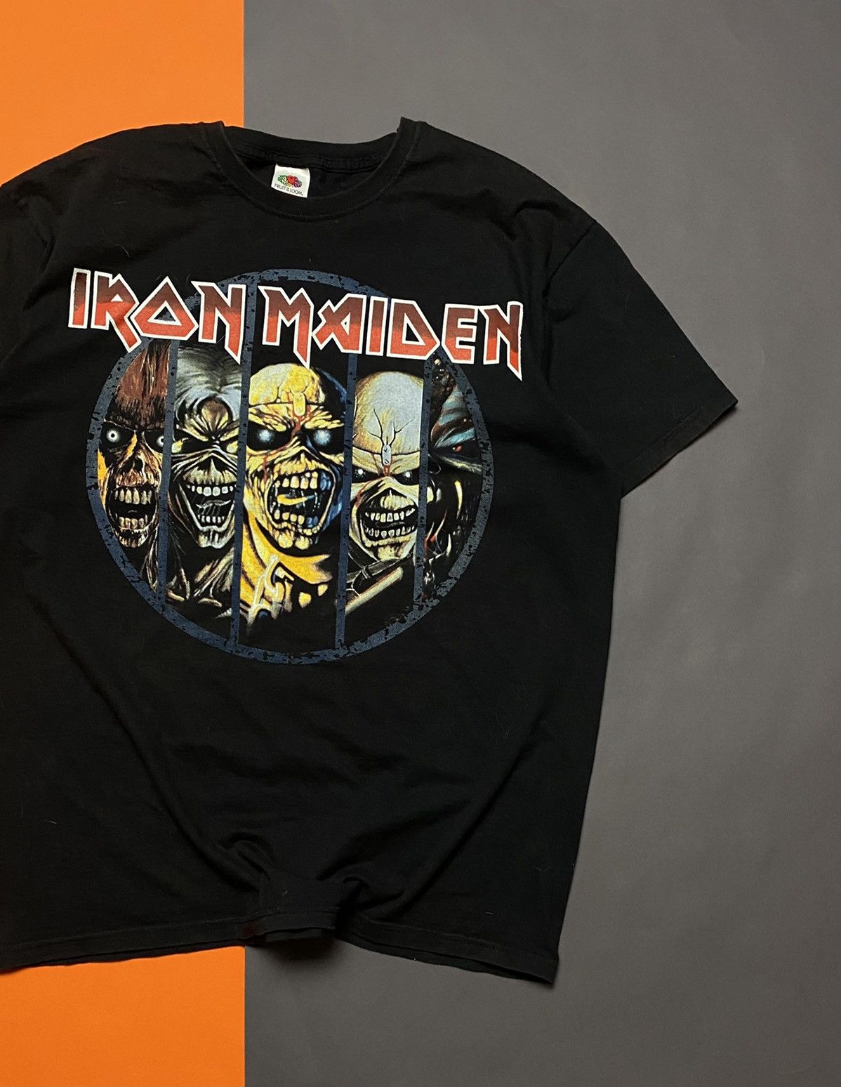 Vintage Vintage Iron Maiden band tee Size US L / EU 52-54 / 3 - 2 Thumbnail