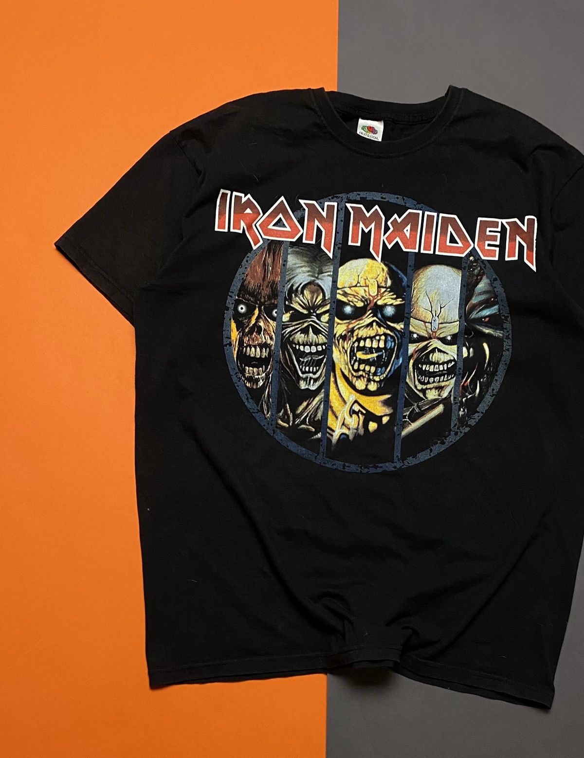 Vintage Vintage Iron Maiden band tee Size US L / EU 52-54 / 3 - 3 Thumbnail