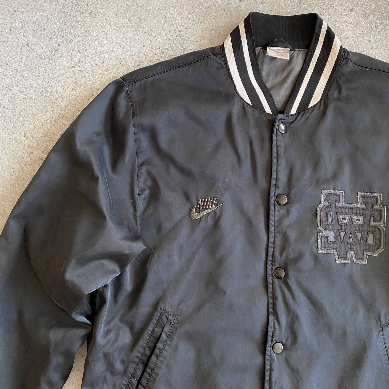 Nike × Vintage 90s Nike Oregon NBA Vintage Embroidered Swoosh Bomber Jacket Size US M / EU 48-50 / 2 - 6 Thumbnail