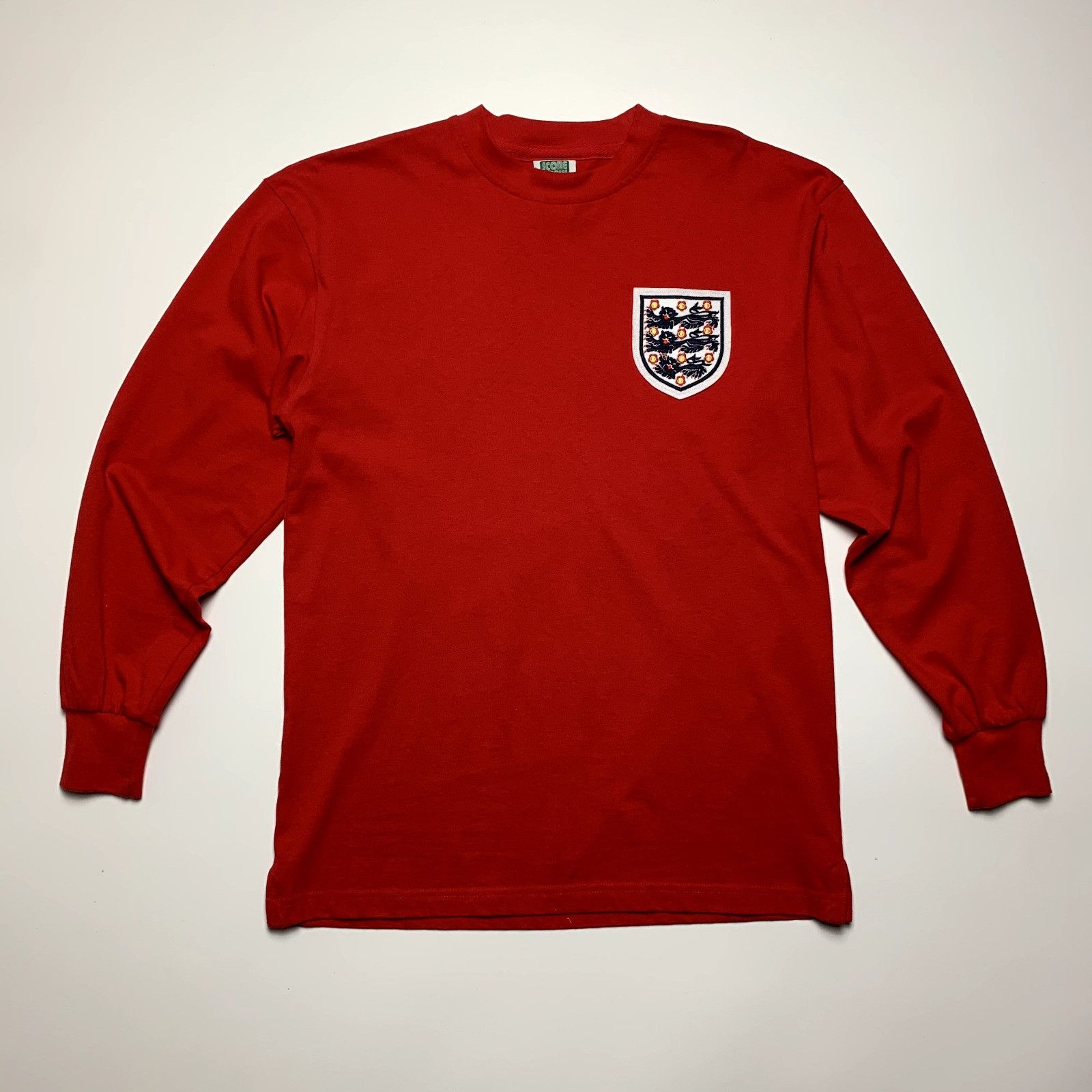 Vintage Score Draw England 1966 World Cup Retro Football Shirt Jerse ...