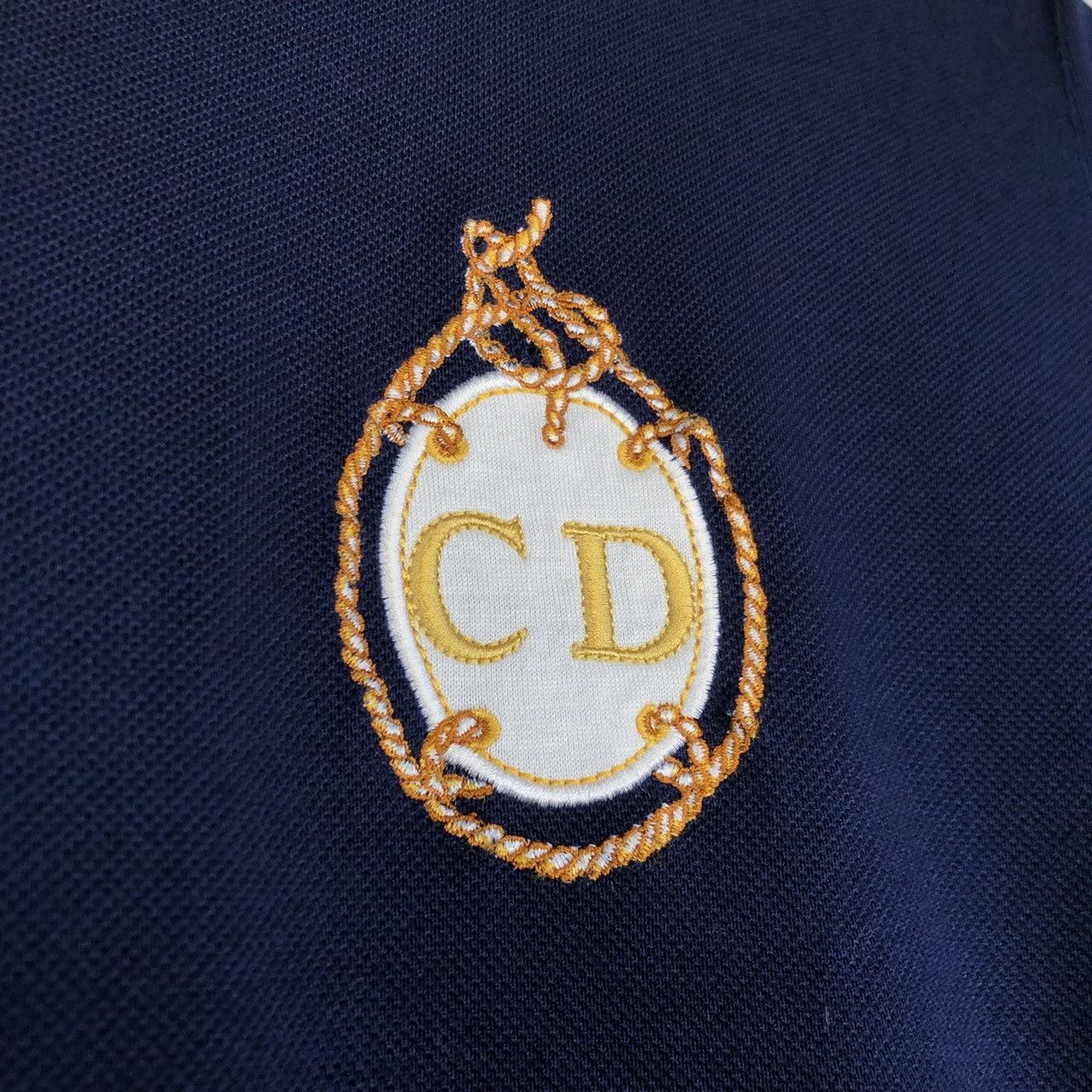 Christian Dior Monsieur × Dior × Vintage Rare! Vintage Christian Dior Sports Embroidery Shirt Size US M / EU 48-50 / 2 - 5 Thumbnail