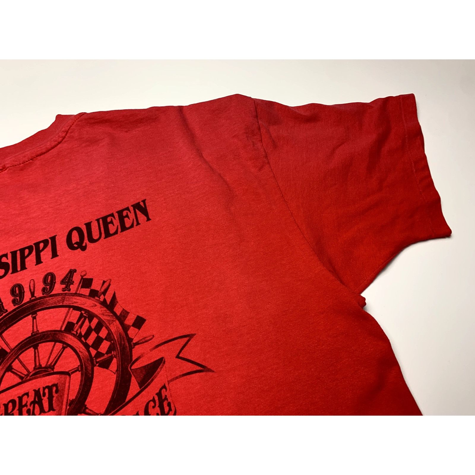 Hanes Hanes Beefy t-shirt MISSISSIPPI QUEEN 1994 The great steambo Size US L / EU 52-54 / 3 - 16 Thumbnail