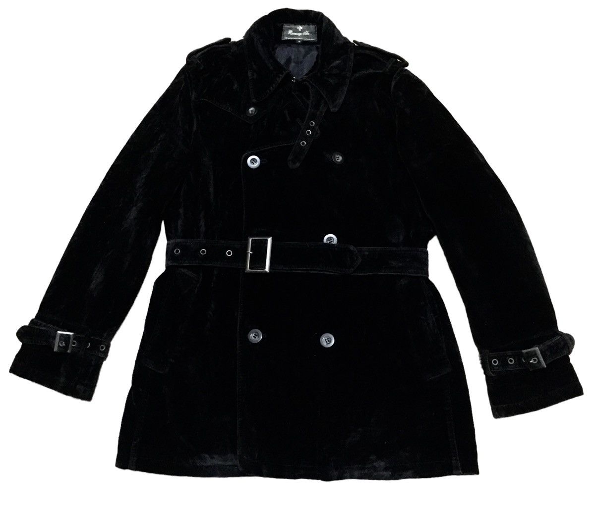 If Six Was Nine × Japanese Brand × Le Grande Bleu (L.G.B.) Rare Vintage Japanese Brand Bernings Sho Velvet Jacket 1990s Size US M / EU 48-50 / 2 - 1 Thumbnail