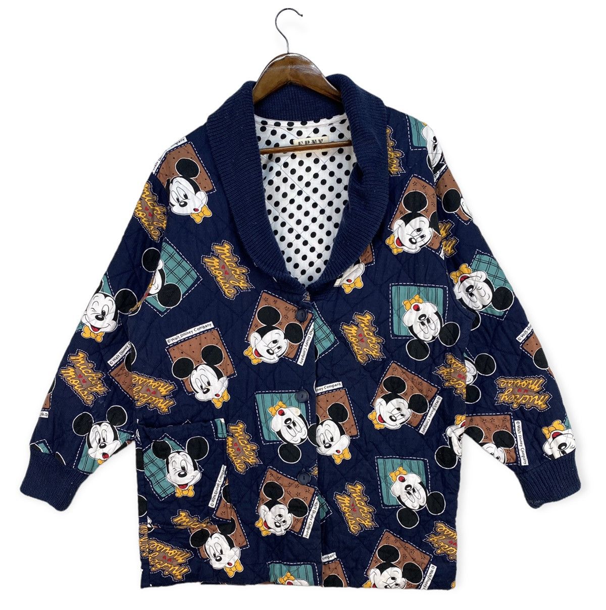 Mickey Mouse Vintage Mickey Mouse Sleepwear Jacket Size US L / EU 52-54 / 3 - 1 Thumbnail