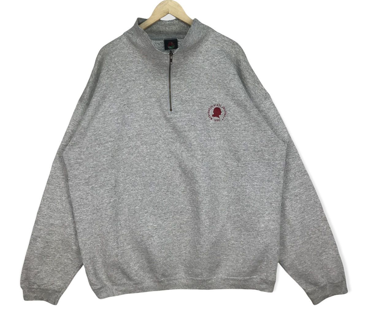Vintage Vintage Washington State University Halfzipper Size US XL / EU 56 / 4 - 1 Thumbnail