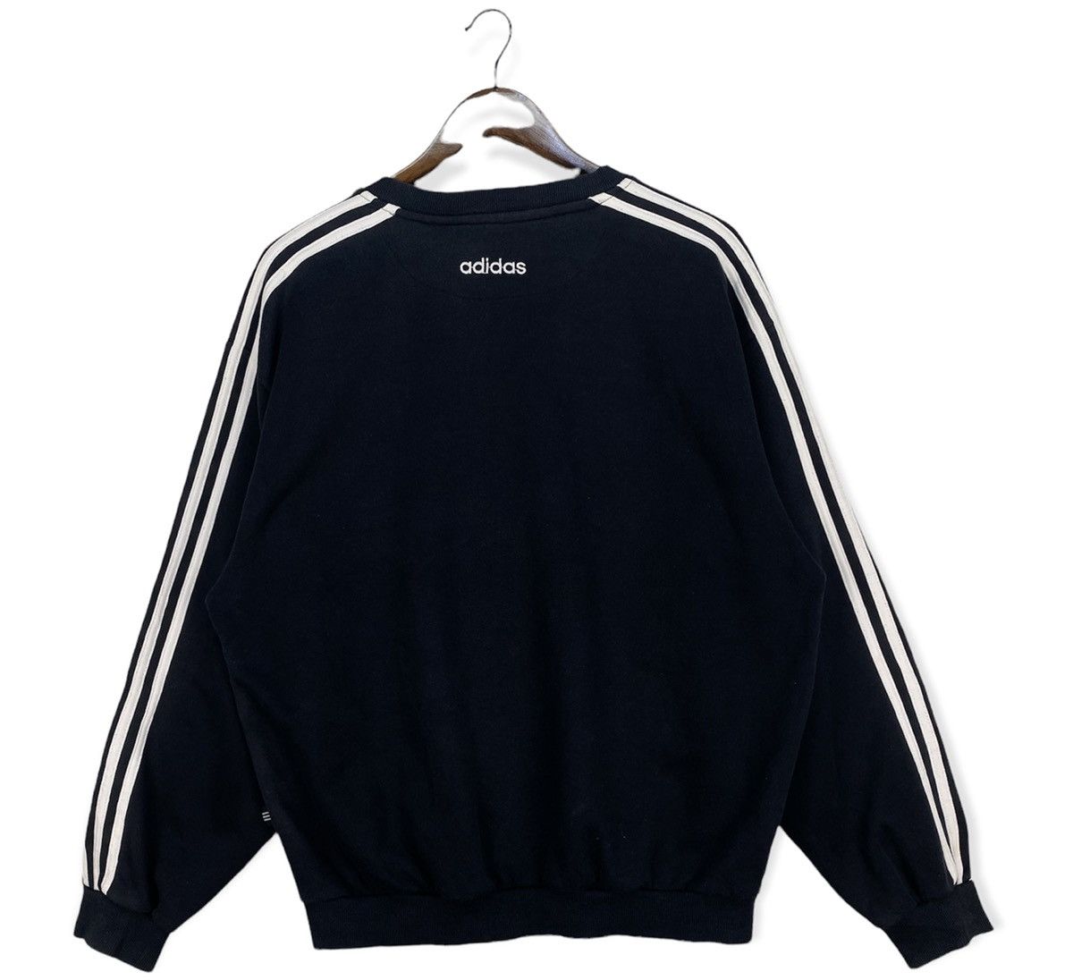 Adidas Vintage Adidas V Neck Sweatshirt Size US L / EU 52-54 / 3 - 5 Thumbnail