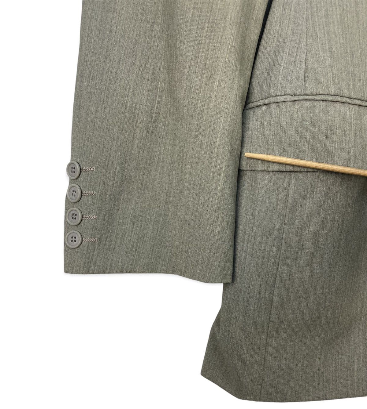 Yves Saint Laurent Vintage Yves Saint Laurent Pour Homme Blazer/Coat Size 50S - 6 Thumbnail