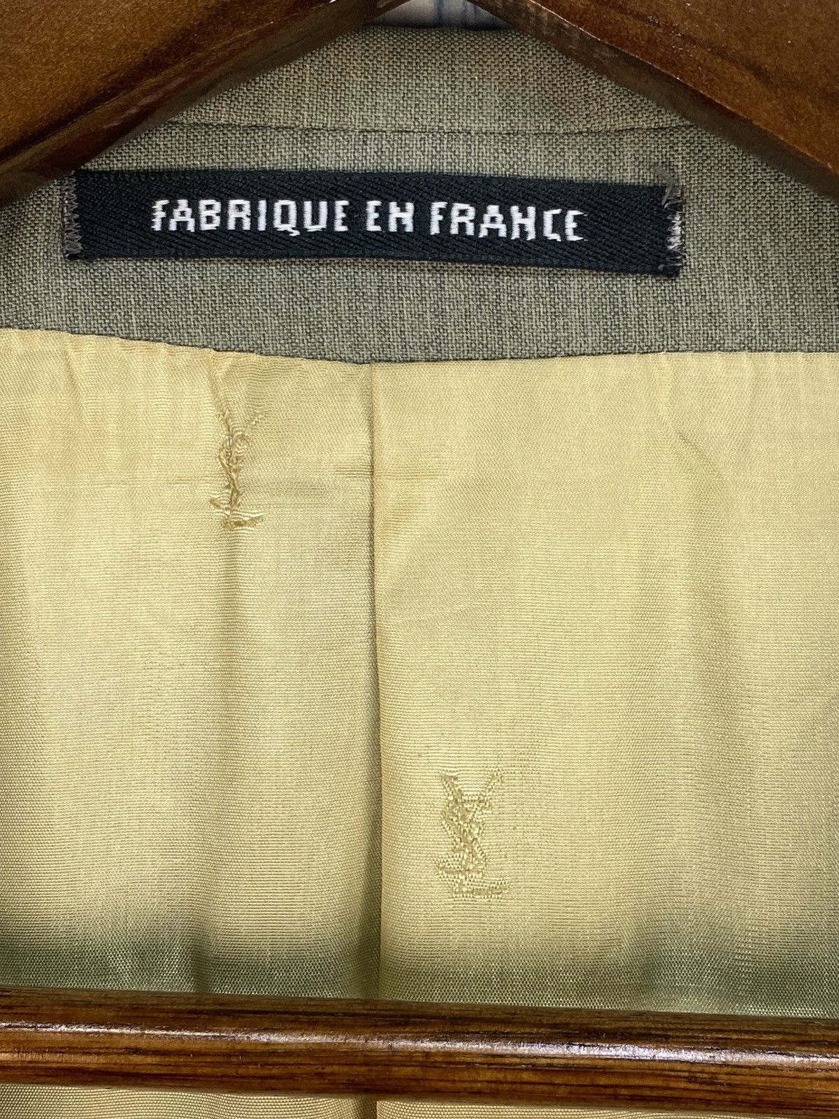 Yves Saint Laurent Vintage Yves Saint Laurent Pour Homme Blazer/Coat Size 50S - 8 Thumbnail