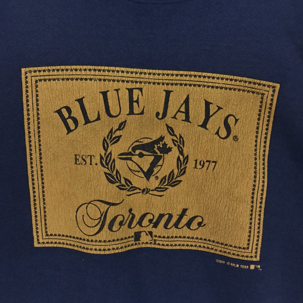 MLB Vintage 90s MLB Blue Jay Toronto Sweatshirt Size US L / EU 52-54 / 3 - 4 Thumbnail