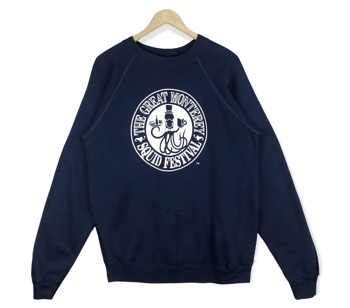 Vintage Vintage Squid Festival Sweatshirt Size US L / EU 52-54 / 3 - 1 Thumbnail