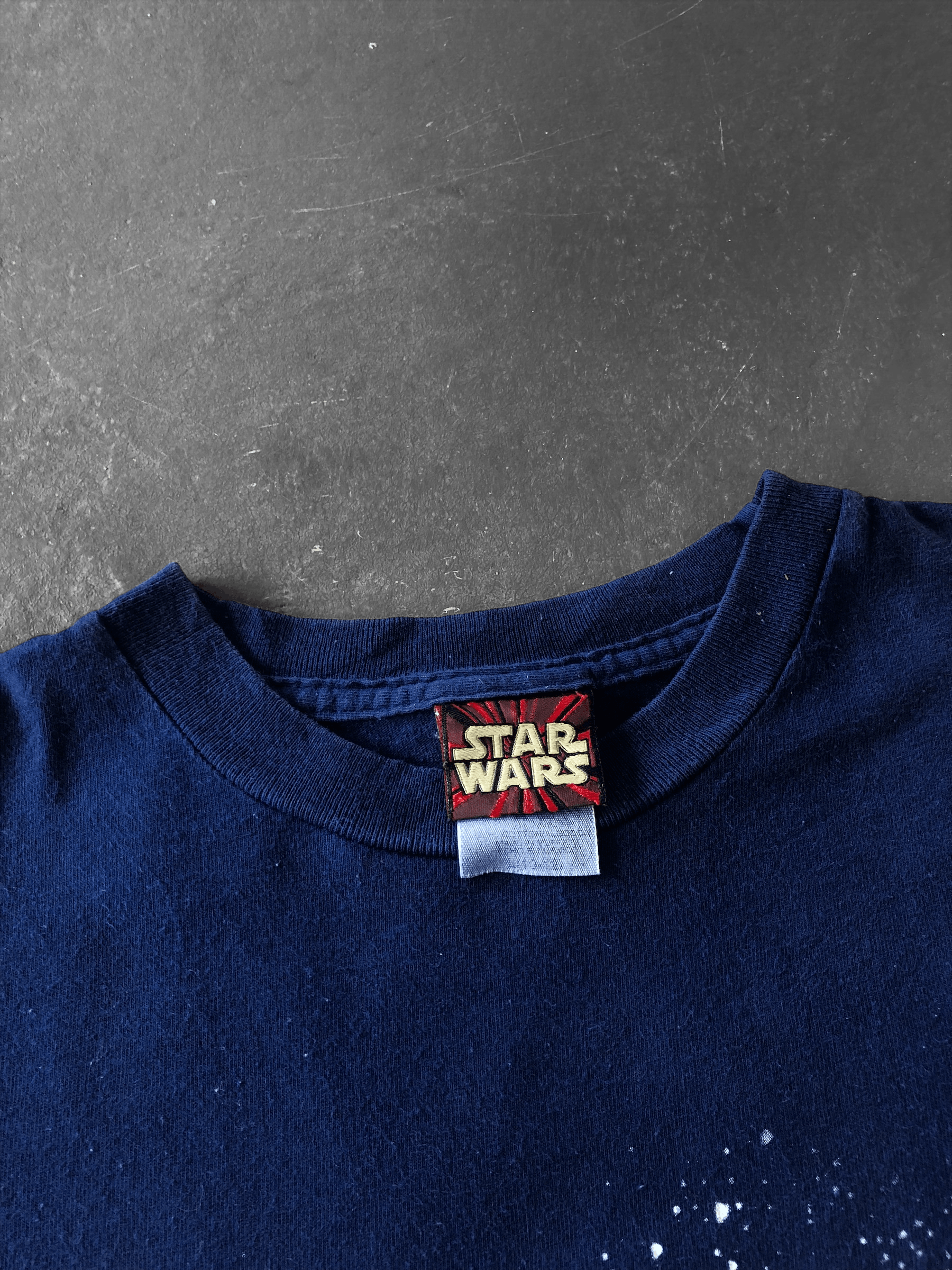 Star Wars RARE🔥VINTAGE 90’S STAR WARS OVERPRINT TIE DYE TEE Size US M / EU 48-50 / 2 - 4 Thumbnail