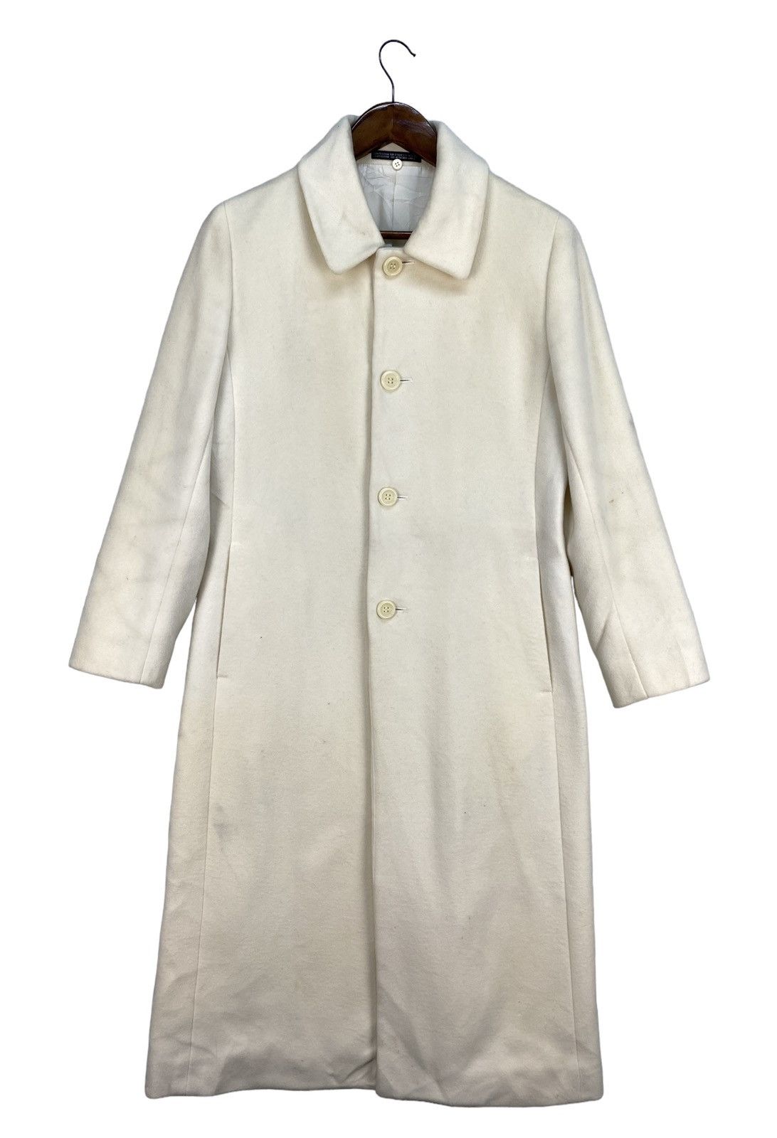 Japanese Brand INED BY YOHJI YAMAMOTO WOOL LONG JACKET Size US S / EU 44-46 / 1 - 2 Thumbnail