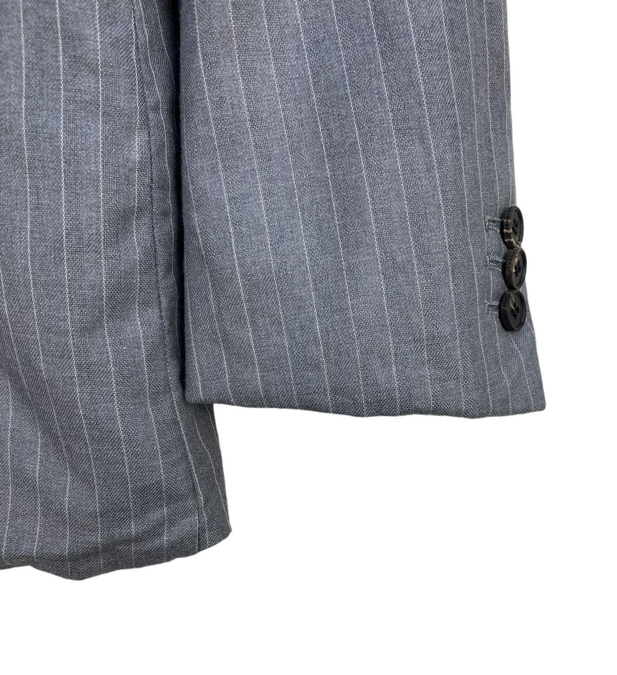 Black Barrett BlackBarrett By Neil Barrett Stripe Blazer Size US M / EU 48-50 / 2 - 4 Thumbnail