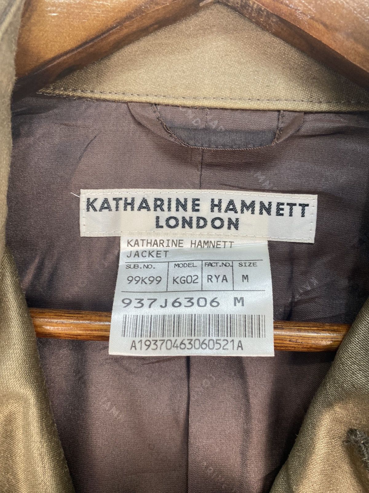 Katharine Hamnett London Katharine Hamnett London Jacket Military Style Size US M / EU 48-50 / 2 - 7 Thumbnail