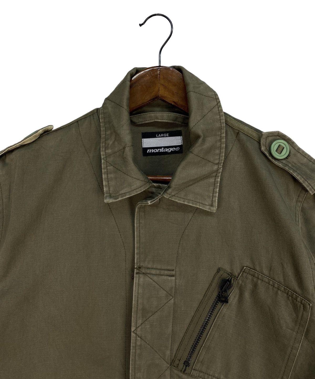 Montage Montage Military Jacket Size US L / EU 52-54 / 3 - 2 Thumbnail